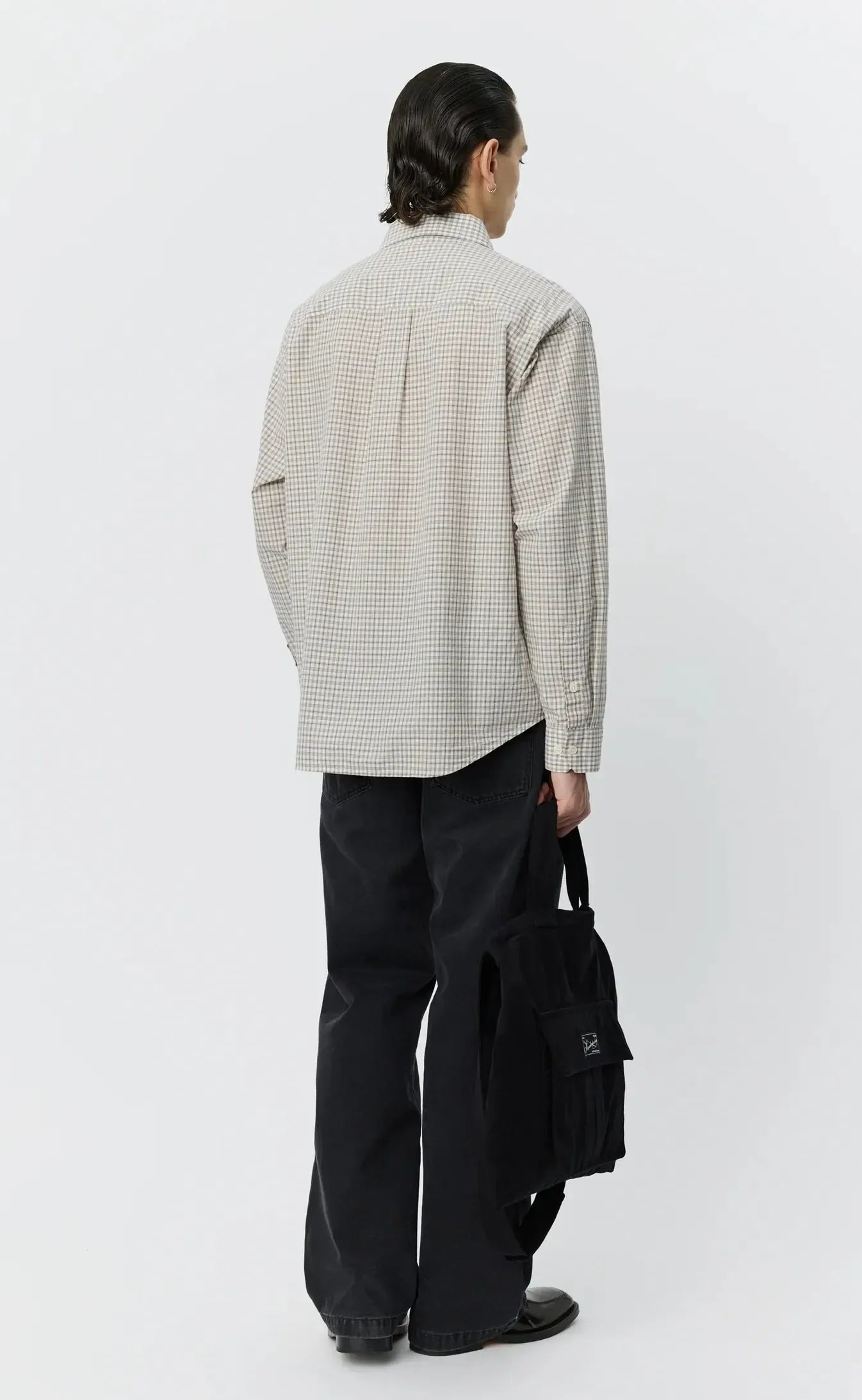 Executive Shirt - Experienced Brown Check-mfpen-W2 Store