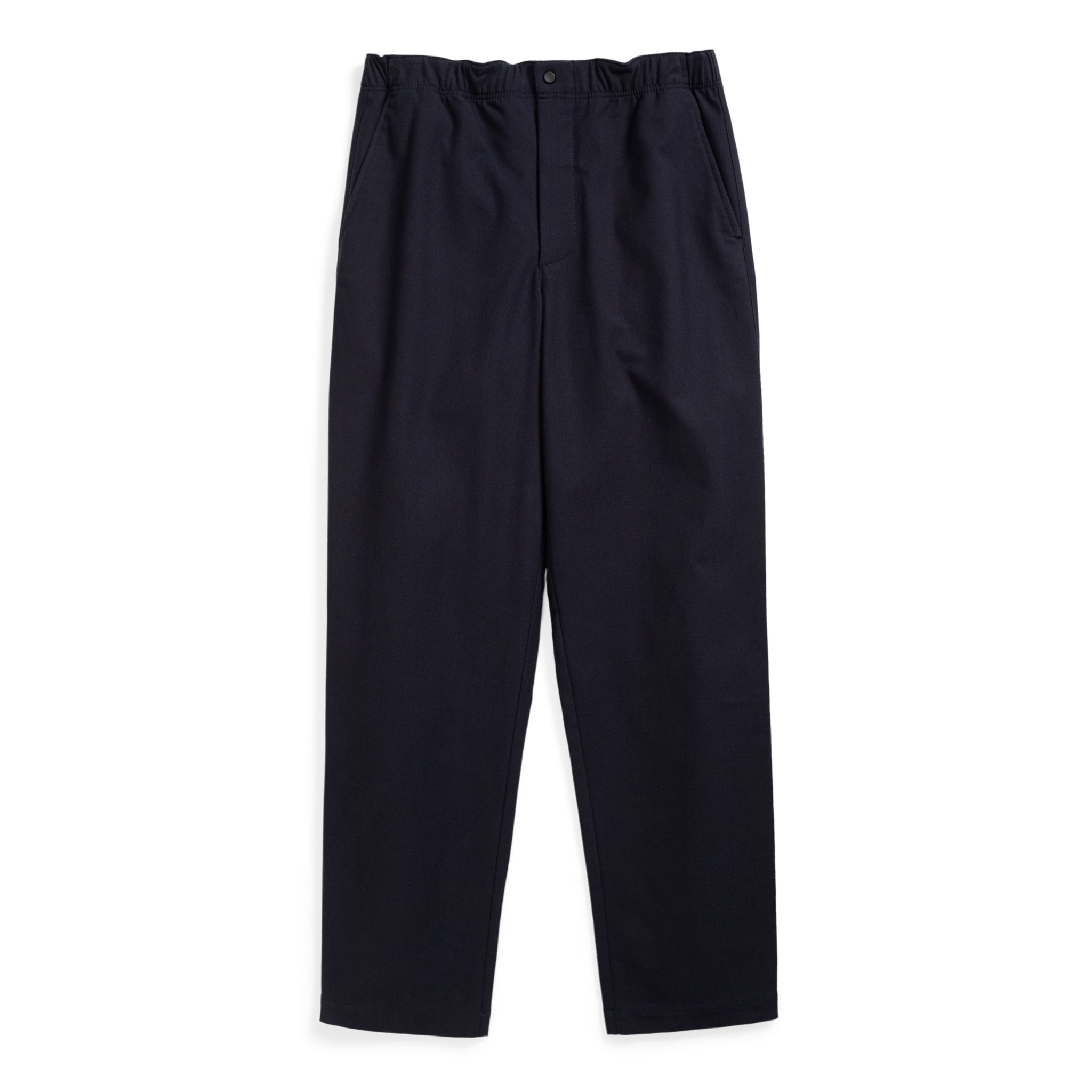 Ezra Relaxed Cotton Wool Twill Trouser - Dark Navy-Norse Projects-W2 Store