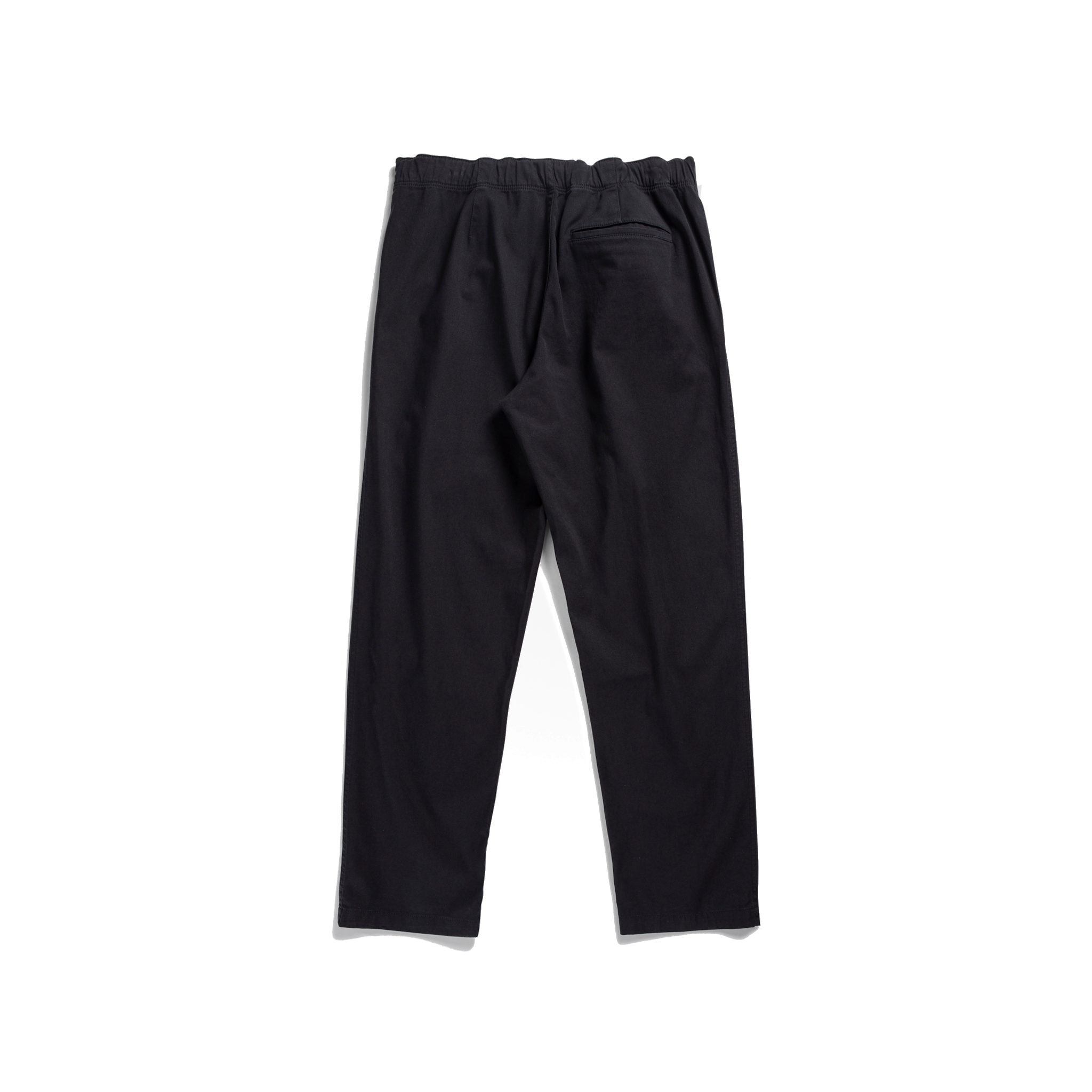 Ezra Relaxed Organic Stretch Twill Trouser - Black-Norse Projects-W2 Store