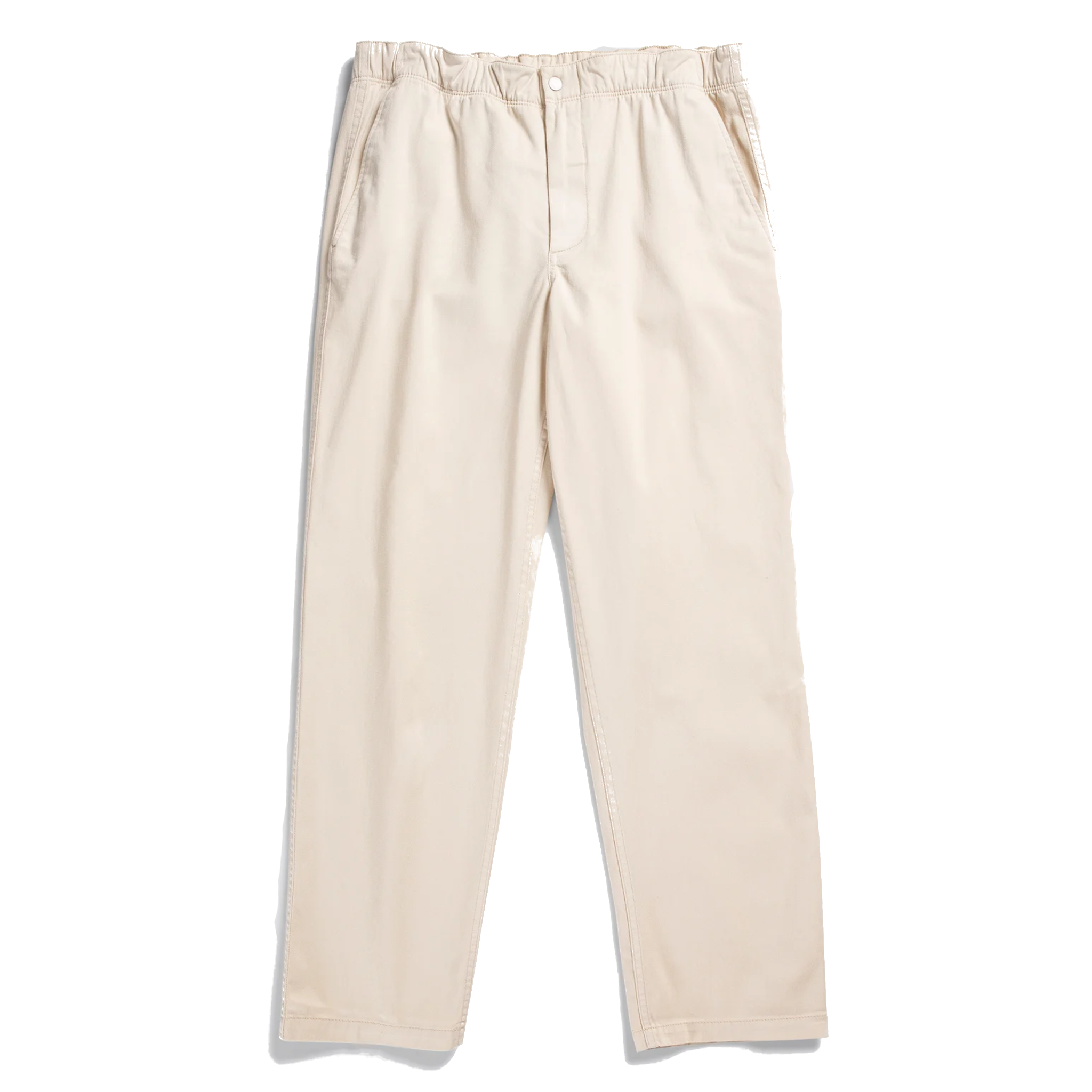 Ezra Relaxed Organic Stretch Twill Trouser - Oatmeal-Norse Projects-W2 Store