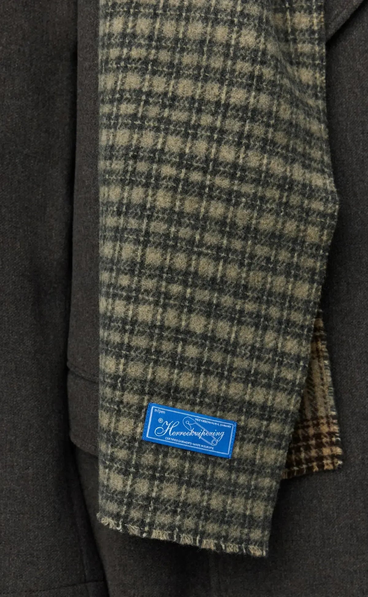Facade Scarf - Double Faced Vintage Check-mfpen-W2 Store