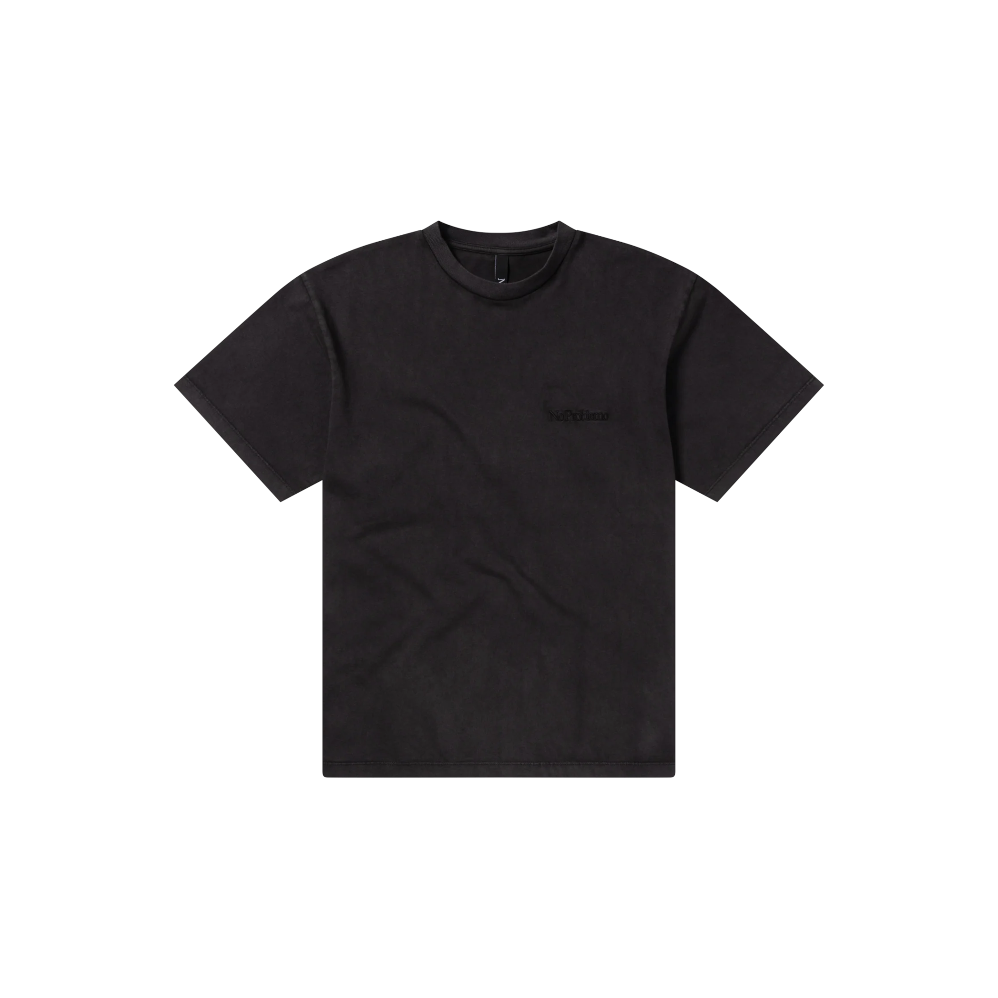 Faded Mini Problemo Short Sleeve Tee - Black-No Problemo-W2 Store