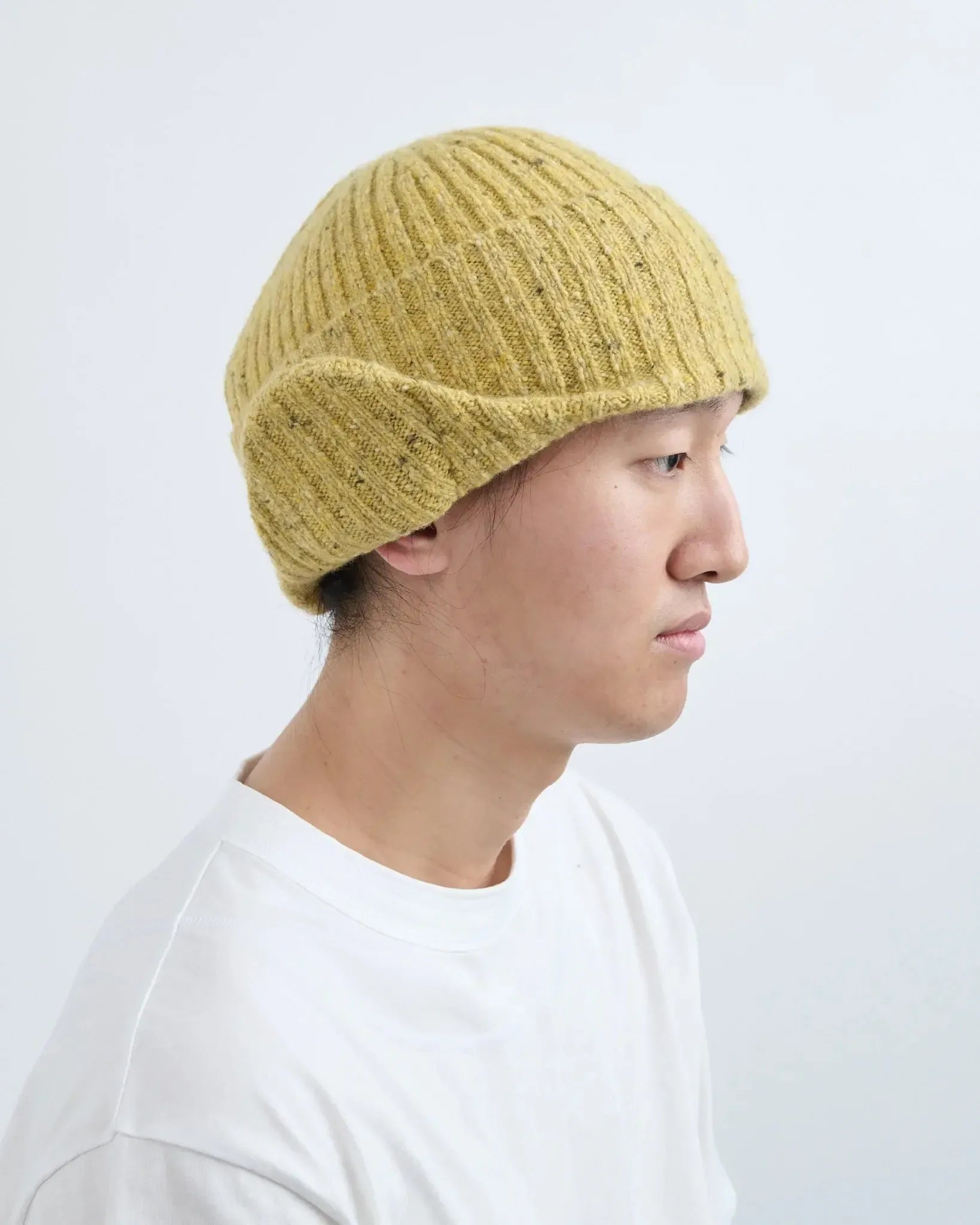 Flap Beanie - Speckled Mustard-Sage Nation-W2 Store