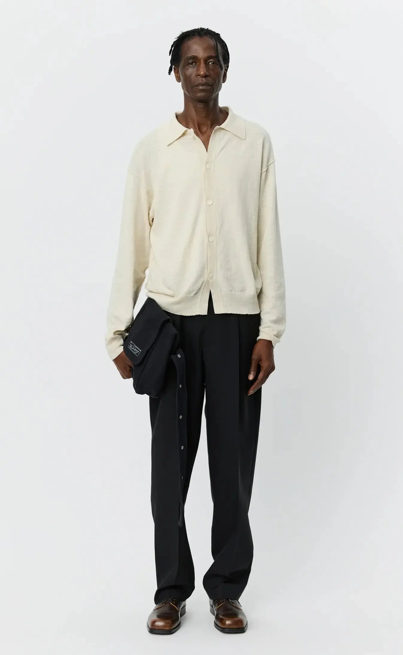 Formal Cardigan - Off White-mfpen-W2 Store