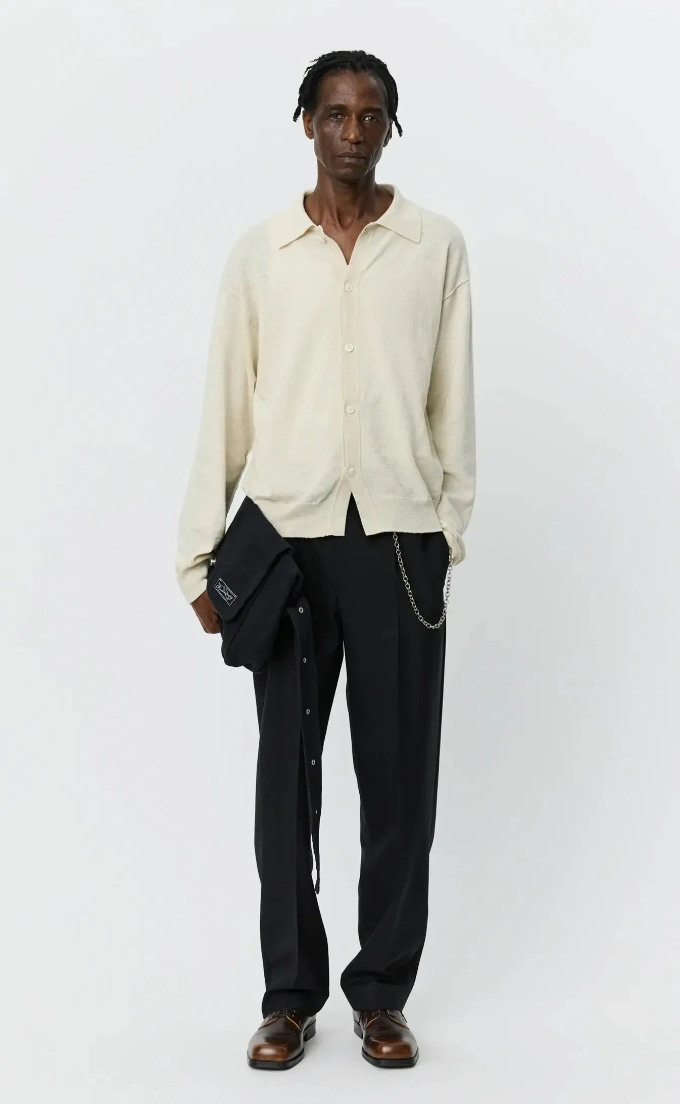 Formal Cardigan - Off White-mfpen-W2 Store