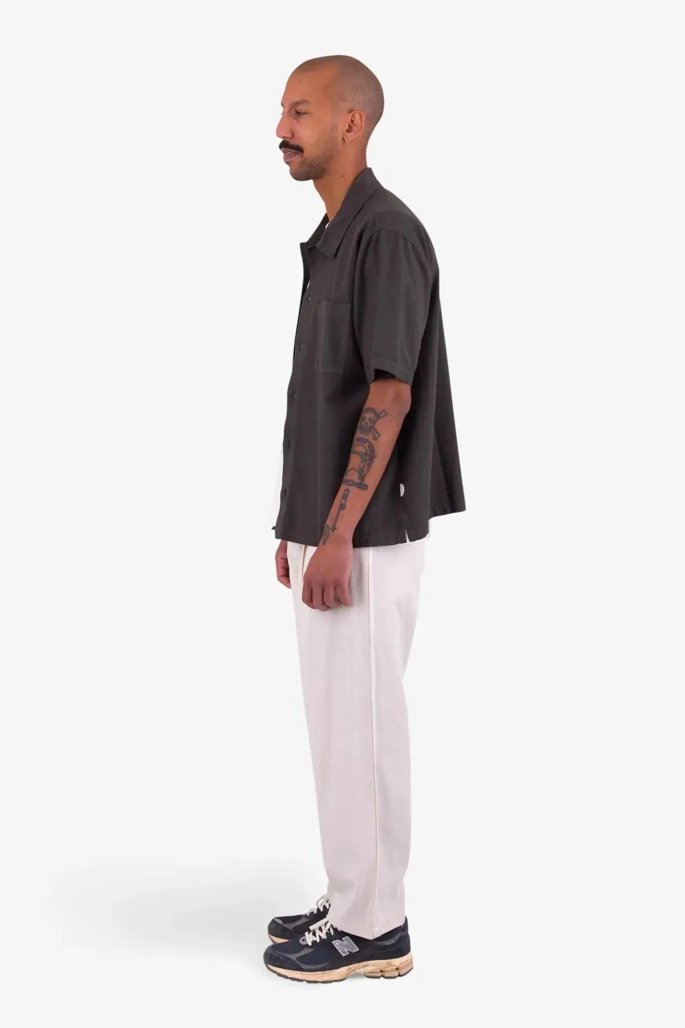 Gabe Shirt - Soft Black-Folk-W2 Store