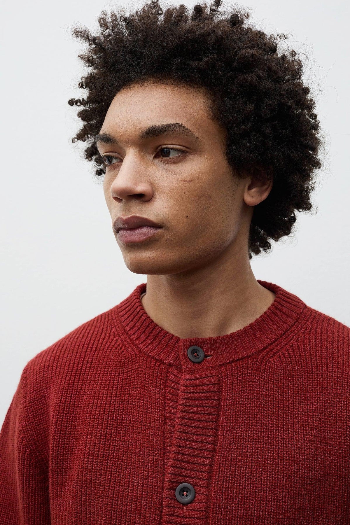 Gullverket Cotton Wool Rib Cardigan - Cowhide-Norse Projects-W2 Store