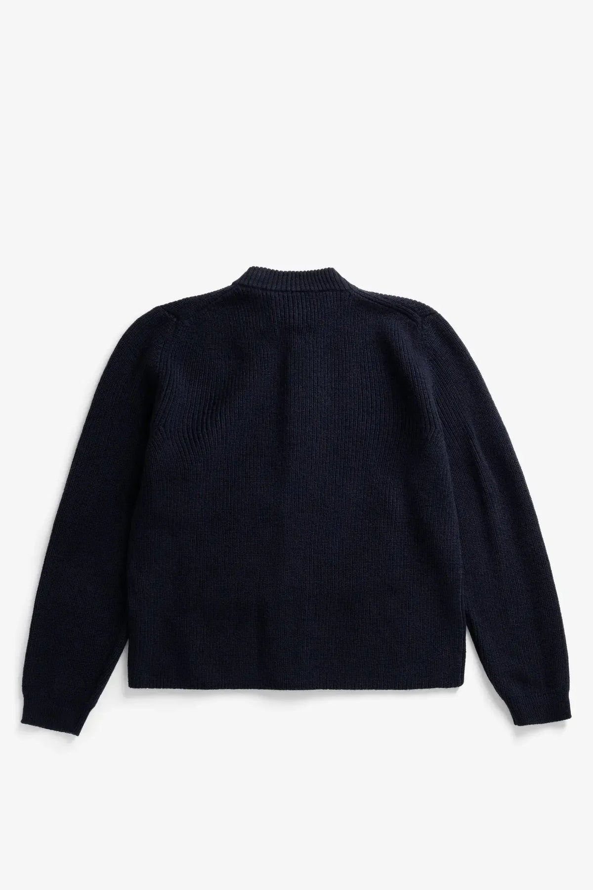 Gullverket Cotton Wool Rib Cardigan - Dark Navy-Norse Projects-W2 Store