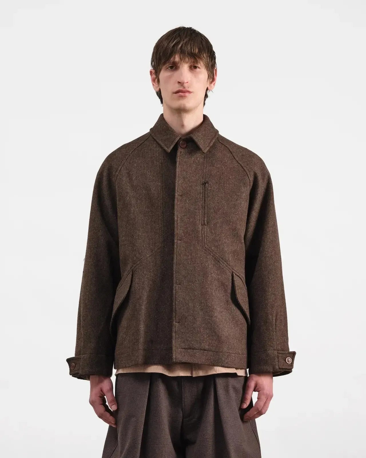Harrison Jacket - Brown-YMC-W2 Store
