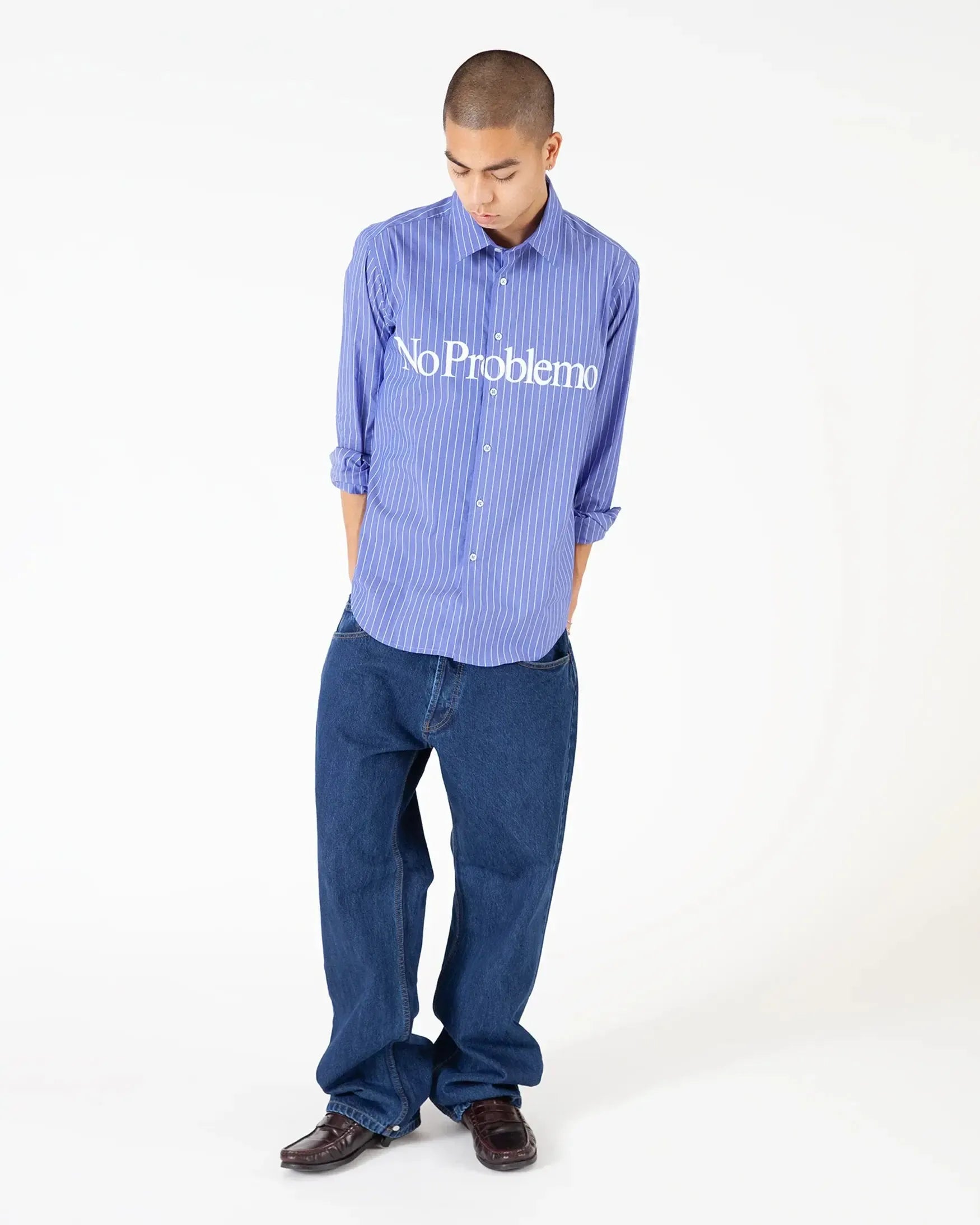 Heavyweight Bagi Jean - Blue-No Problemo-W2 Store