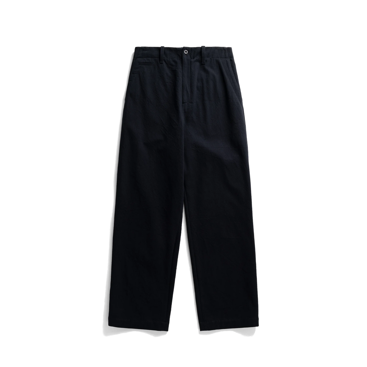 Hengifoss High Waist Cotton Wool Twill Trouser - Dark Navy-Norse Projects-W2 Store