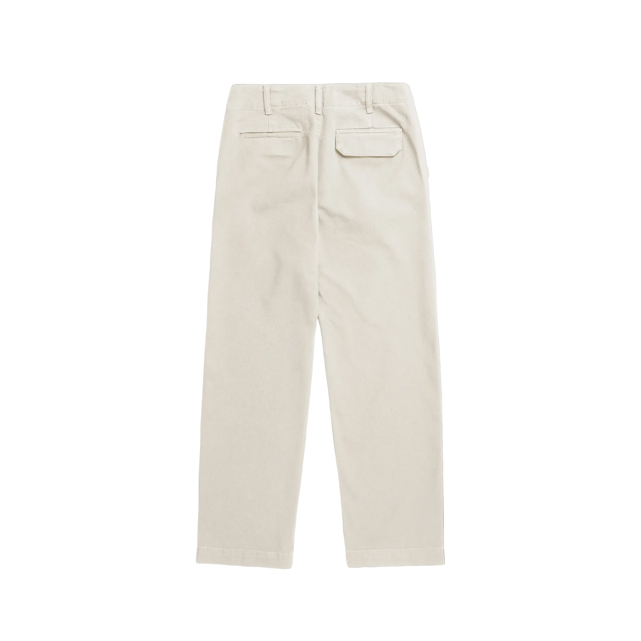 Hengifoss High Waist Heavy Twill Trouser - Natural Ecru-Norse Projects-W2 Store