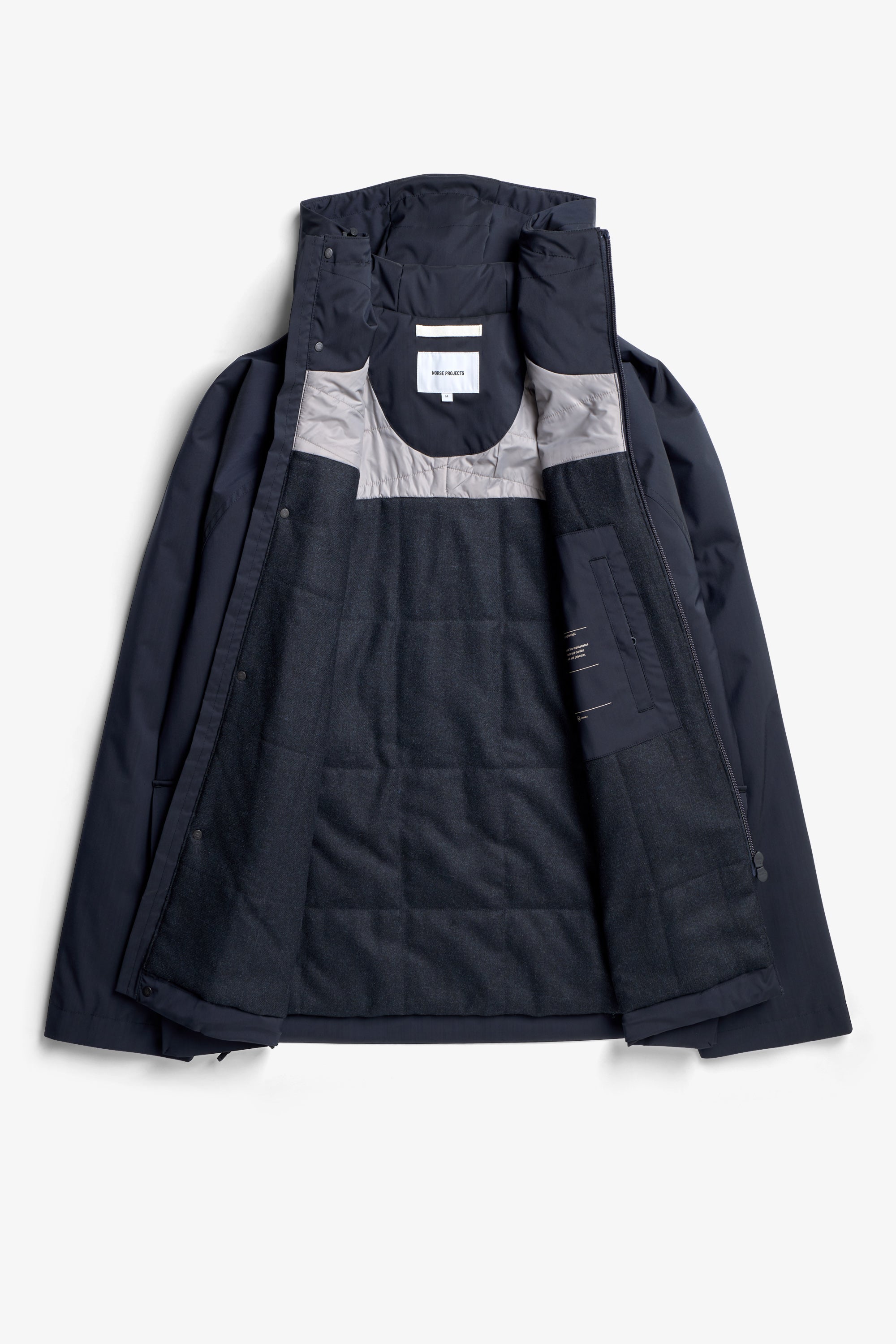 Herluf Alpinix Smart Merino Jacket - Dark Navy-Norse Projects-W2 Store