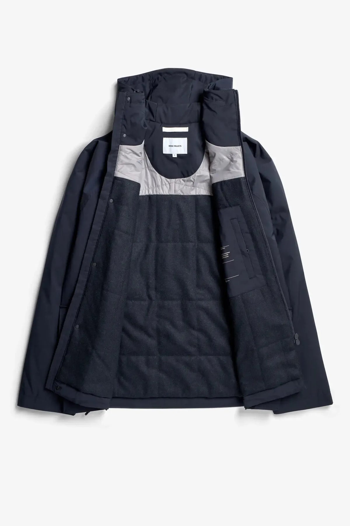 Herluf Alpinix Smart Merino Jacket - Dark Navy-Norse Projects-W2 Store