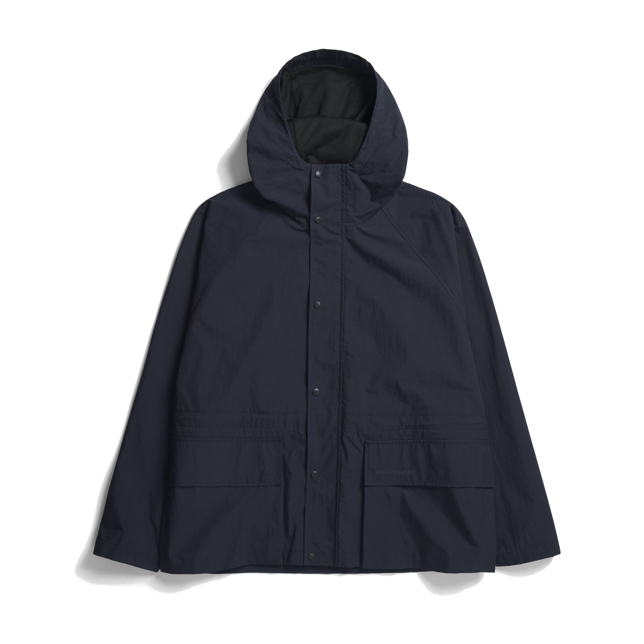 Herluf Tech Poplin Jacket - Dark Navy-Norse Projects-W2 Store