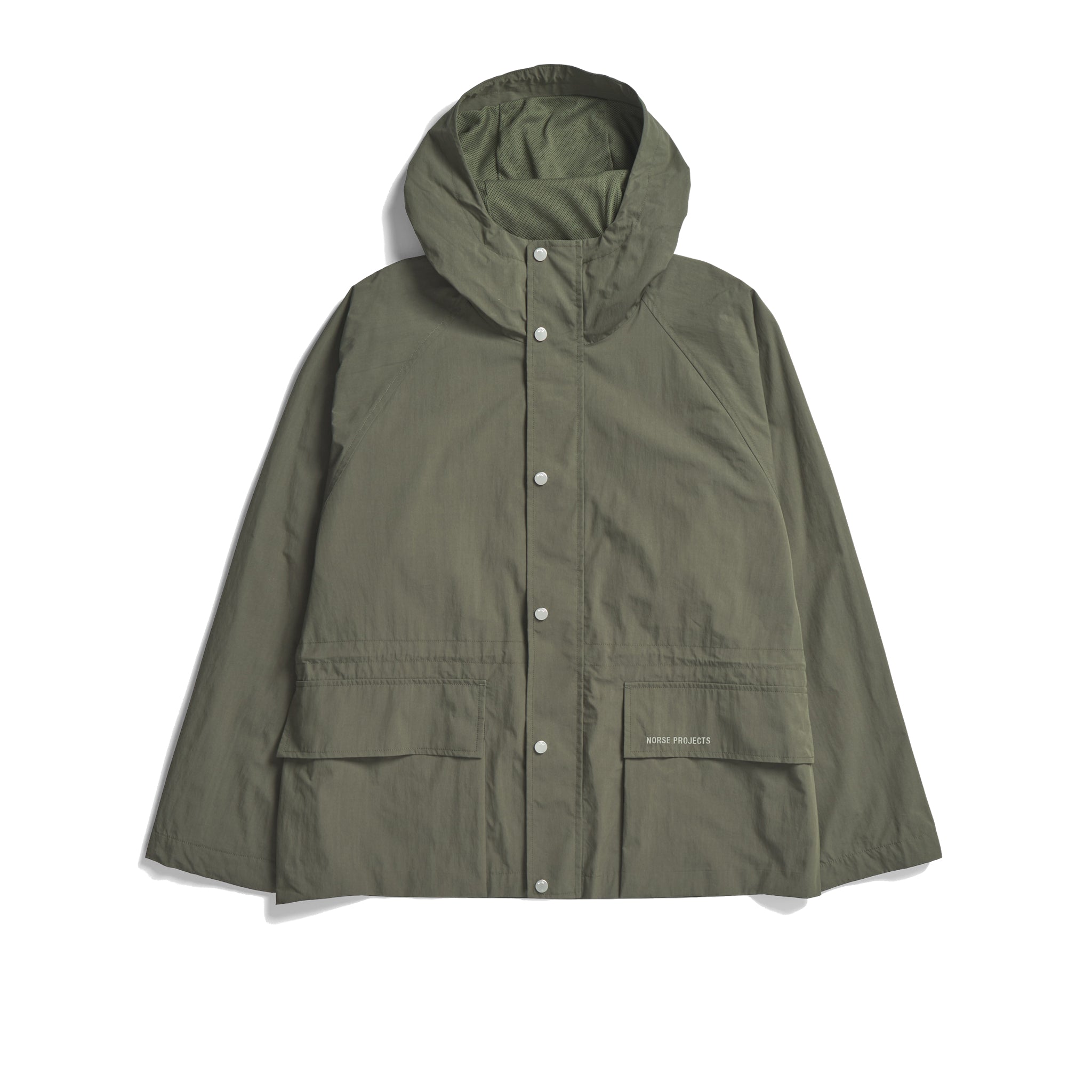 Herluf Tech Poplin Jacket - Ivy Green-Norse Projects-W2 Store