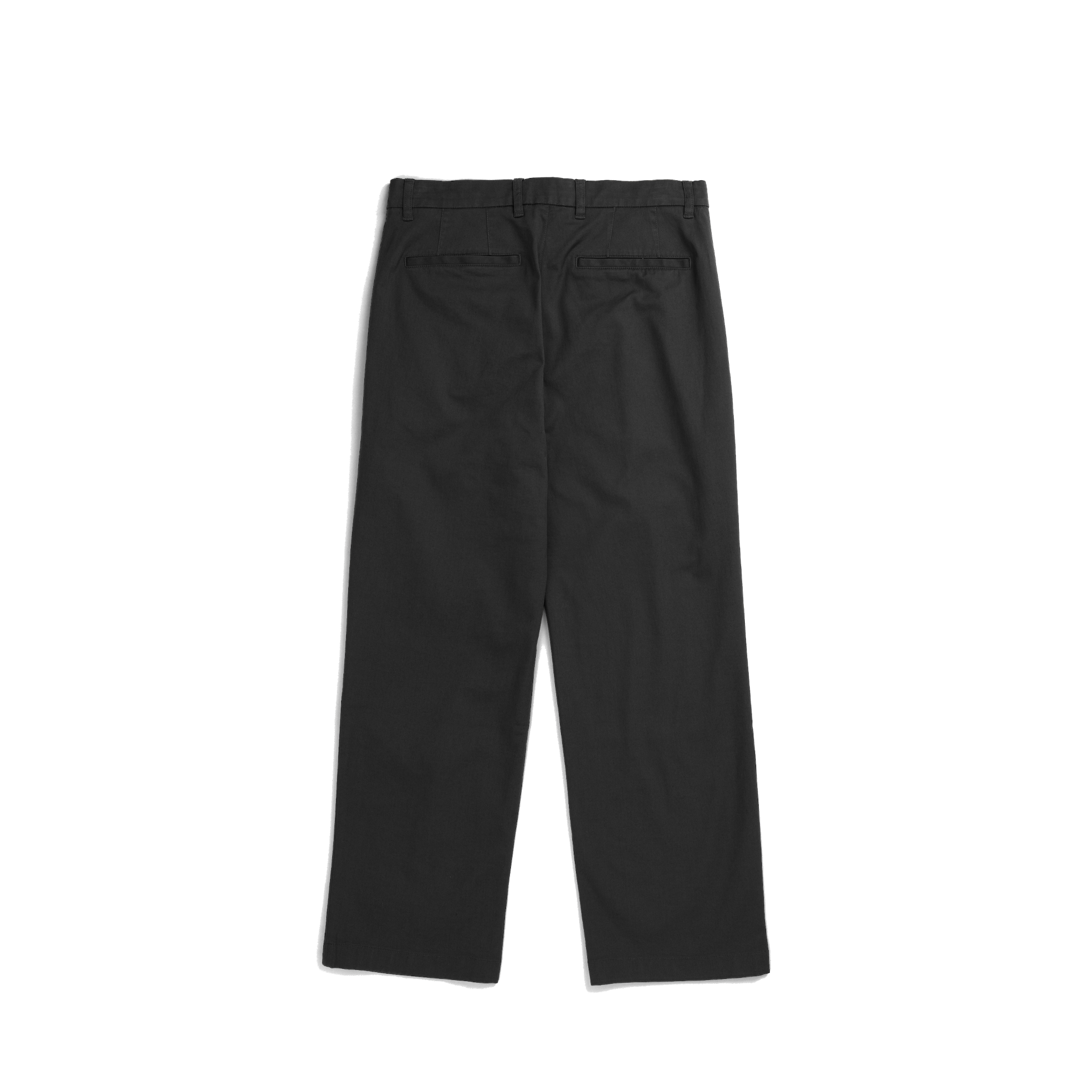 Hestur Relaxed Twill Pleated Trouser - Black-Norse Projects-W2 Store