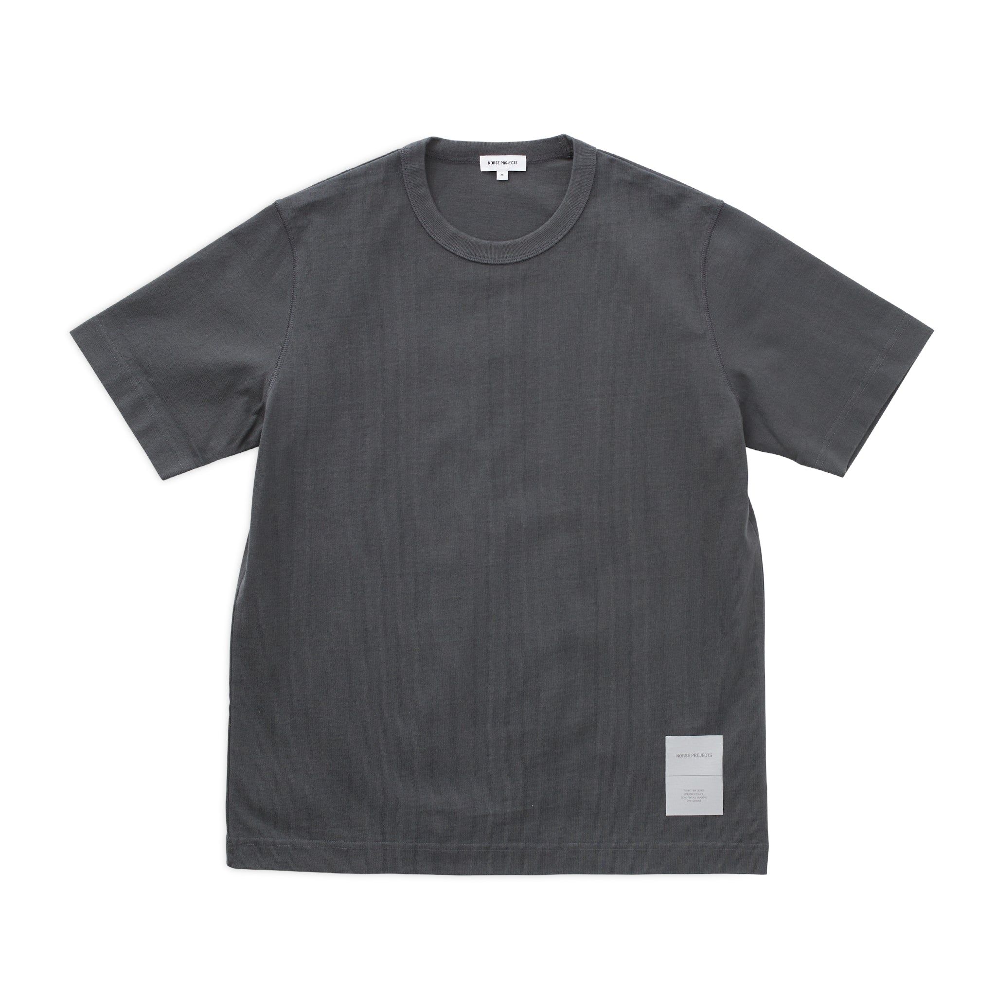 Holger Relaxed Organic Heavy Tab Series T-shirt - Battleship Grey-Norse Projects-W2 Store