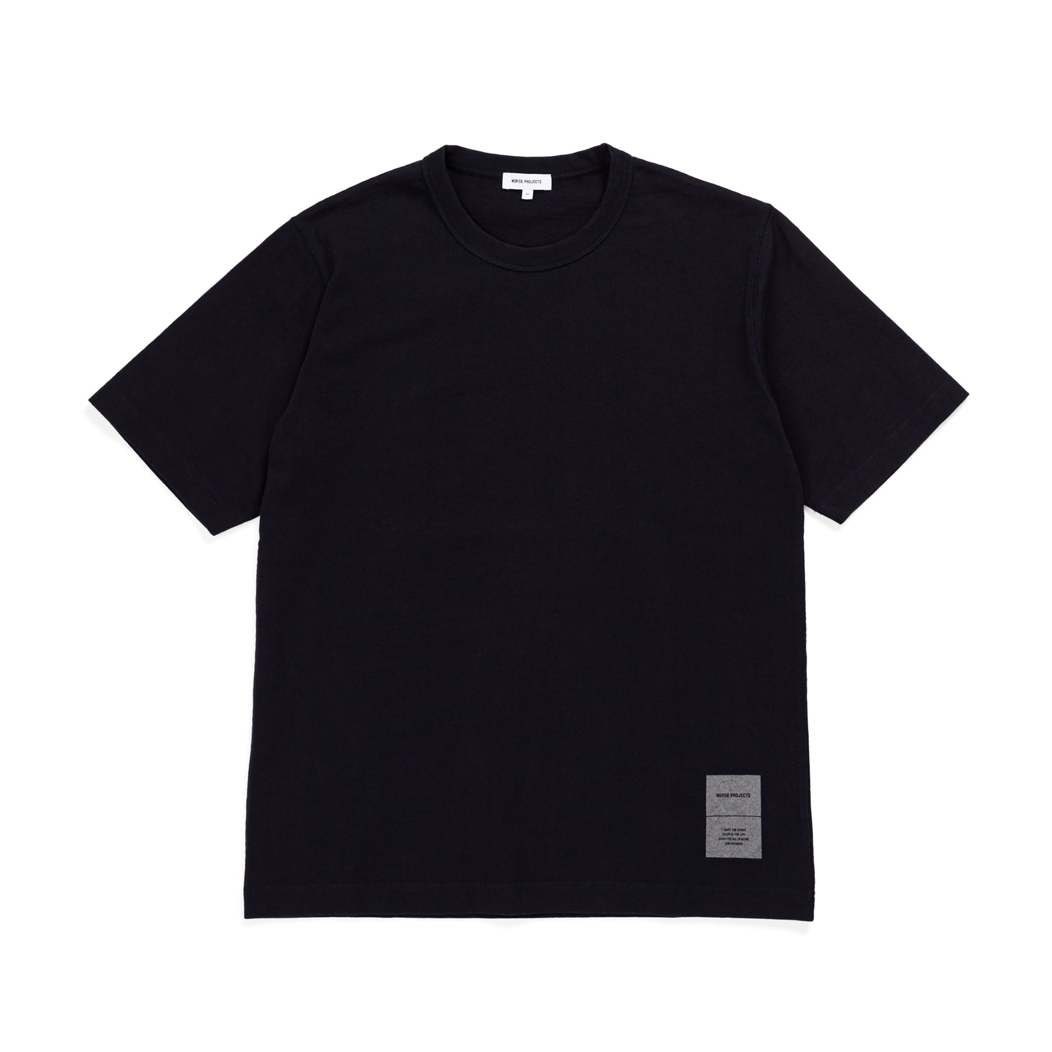 Holger Relaxed Organic Heavy Tab Series T-shirt - Dark Navy-Norse Projects-W2 Store