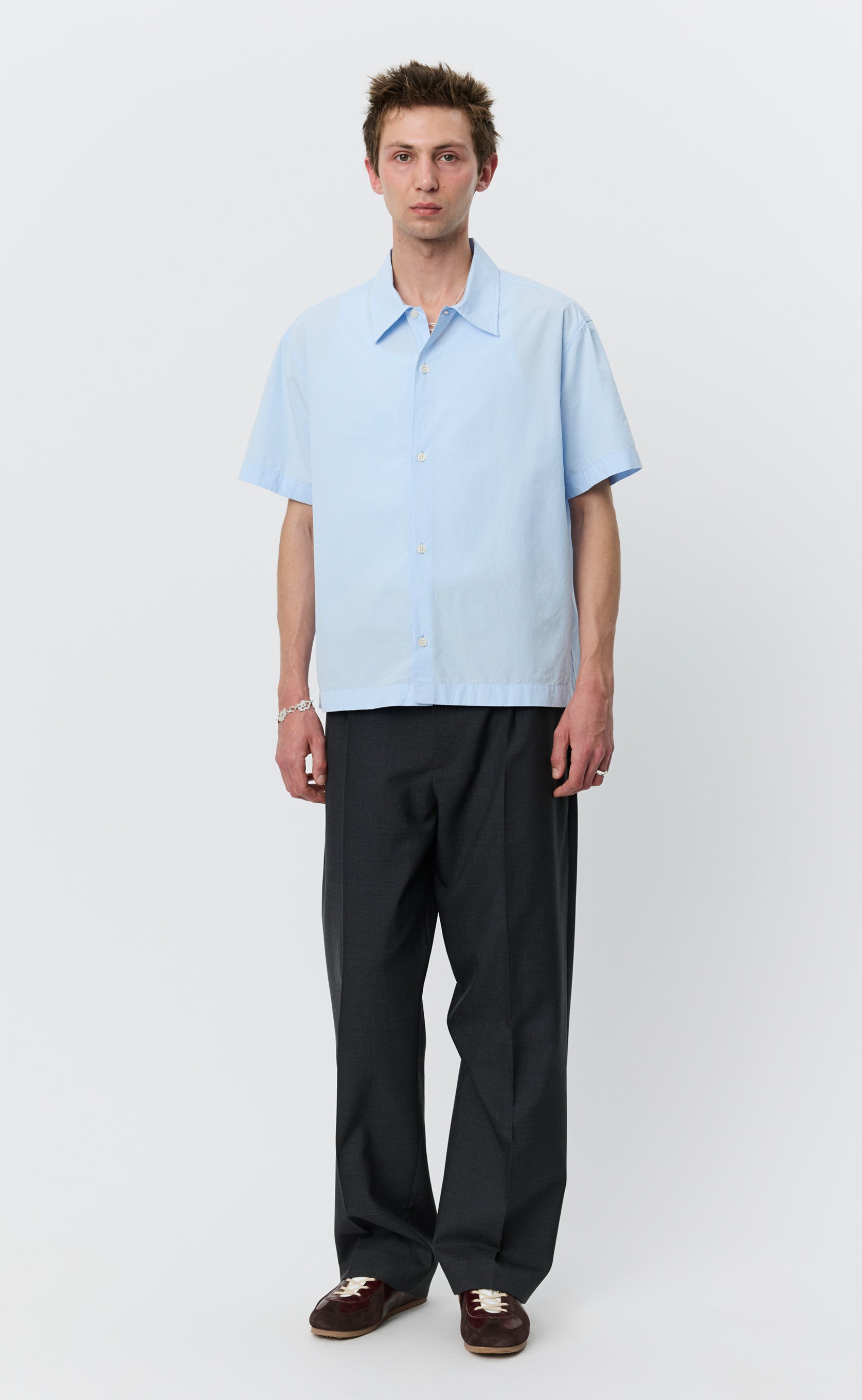 Holiday Shirt - Light Blue-mfpen-W2 Store