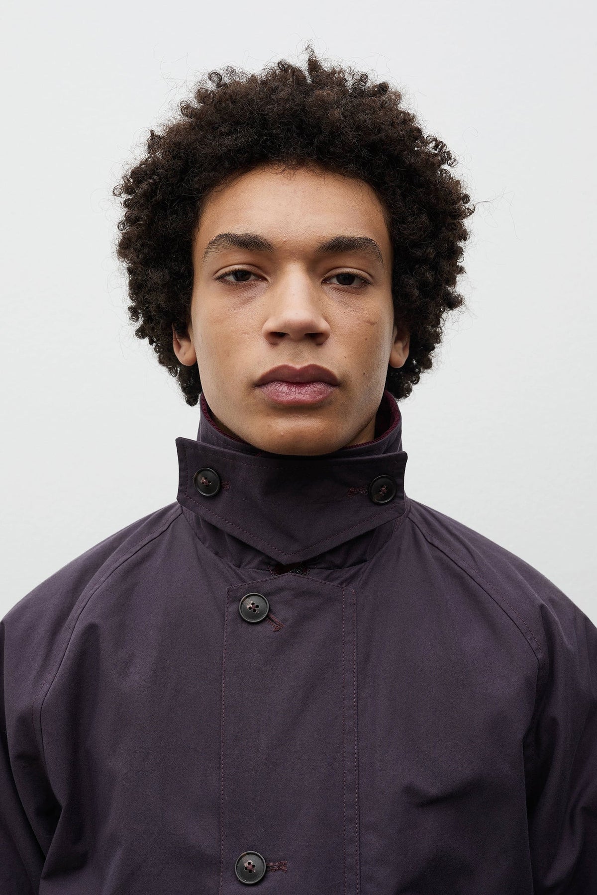 Holmen Wax Raglan Insulated Jacket - Darkest Purple-Norse Projects-W2 Store