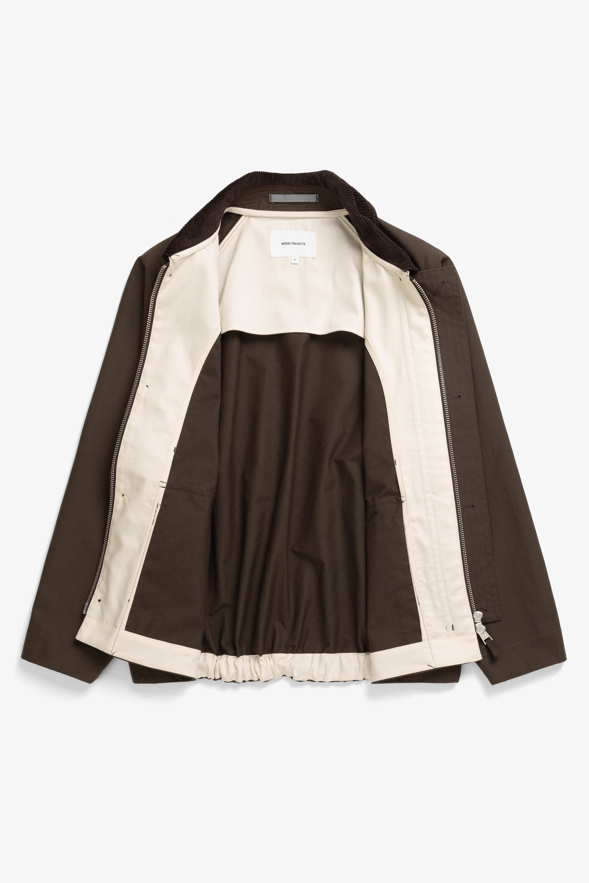 Holmen Wax Raglan Light Jacket - Delicioso Brown-Norse Projects-W2 Store