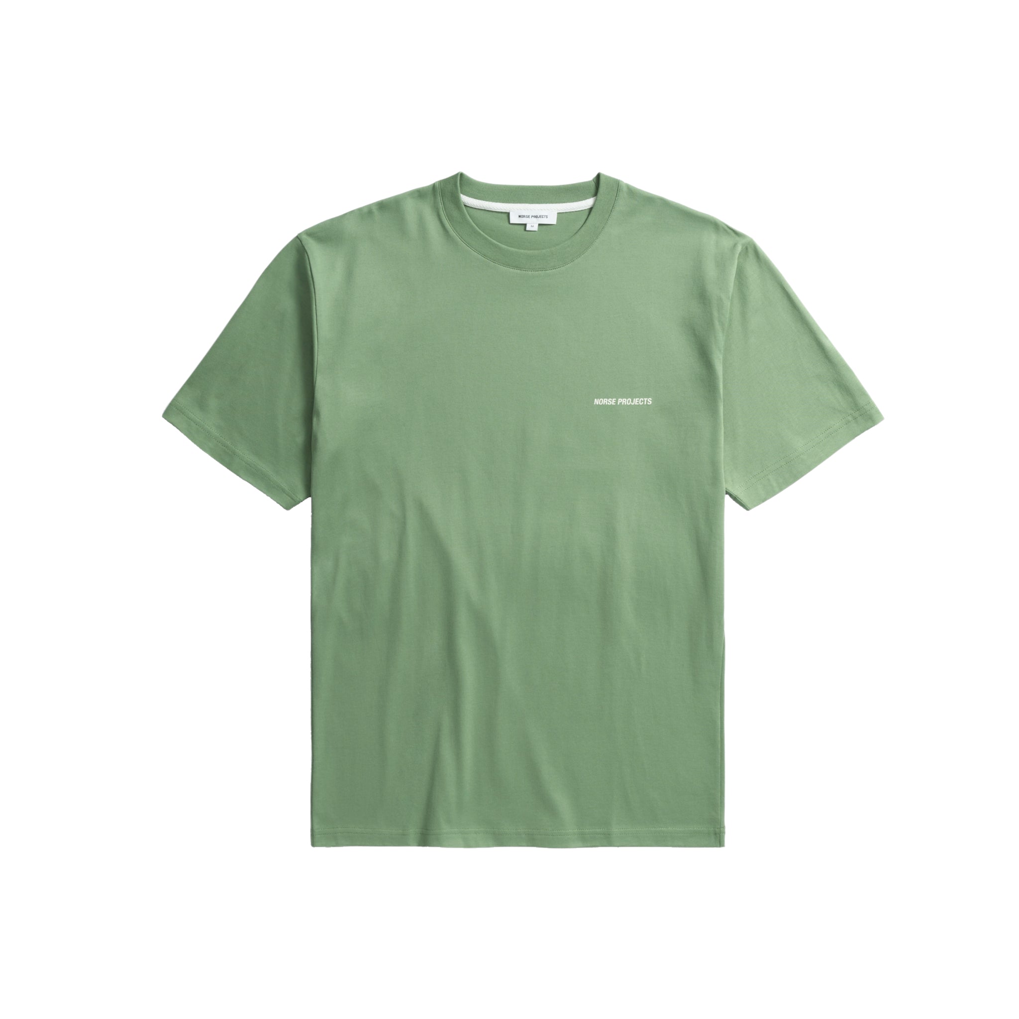Johannes Organic Logo T-shirt - Linden Green-Norse Projects-W2 Store