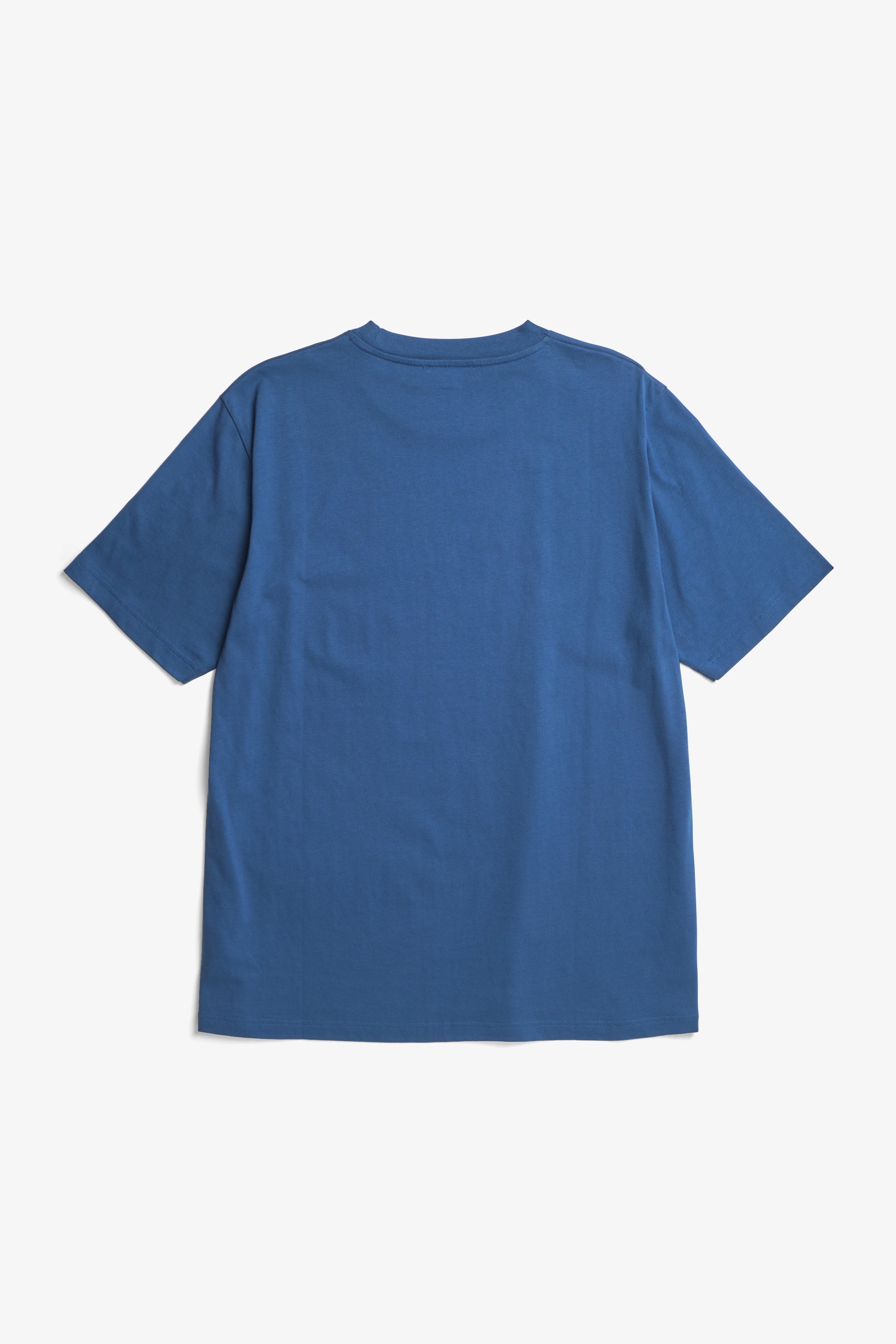 Johannes Organic Norse Logo Print T-shirt - Estate Blue-Norse Projects-W2 Store
