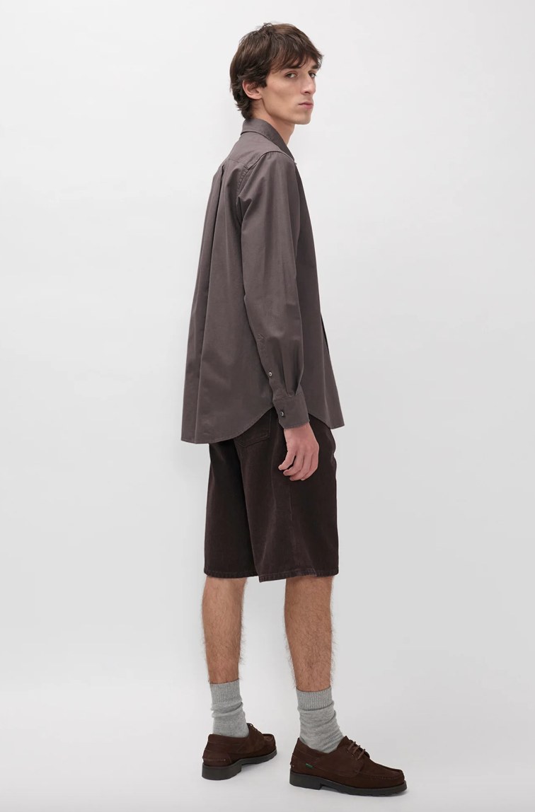 Korshavn Relaxed 5 Pocket Resist Dyed Twill Short - Shale-Norse Projects-W2 Store
