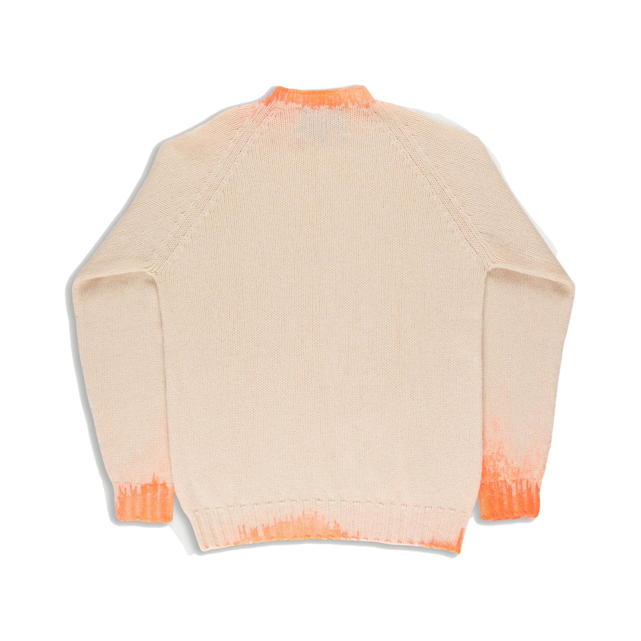 La Fetiche Barney Sweater - Ecru/Orange-La Fetiche Archive-W2 Store