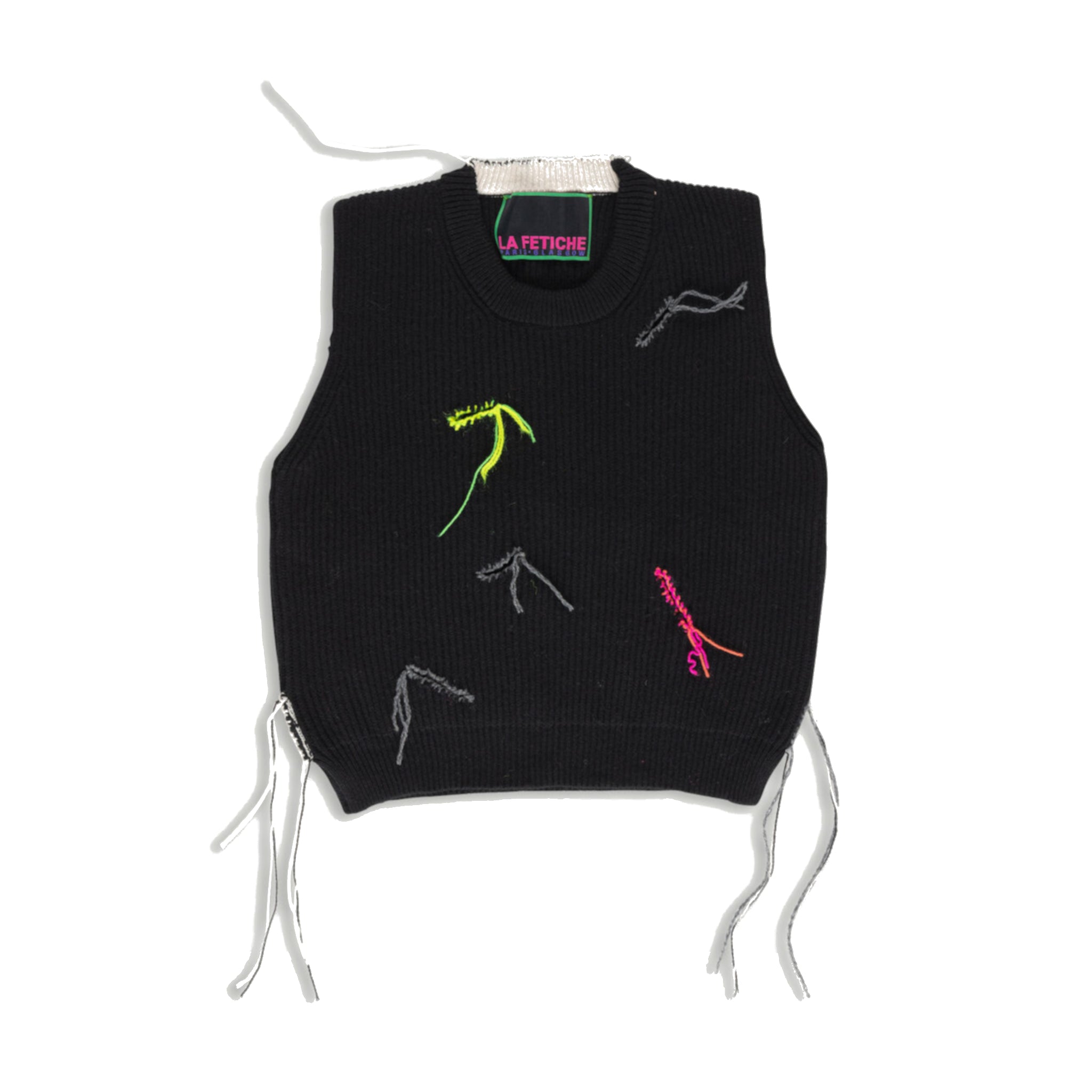 La Fetiche Cecily Vest - Black-La Fetiche Archive-W2 Store