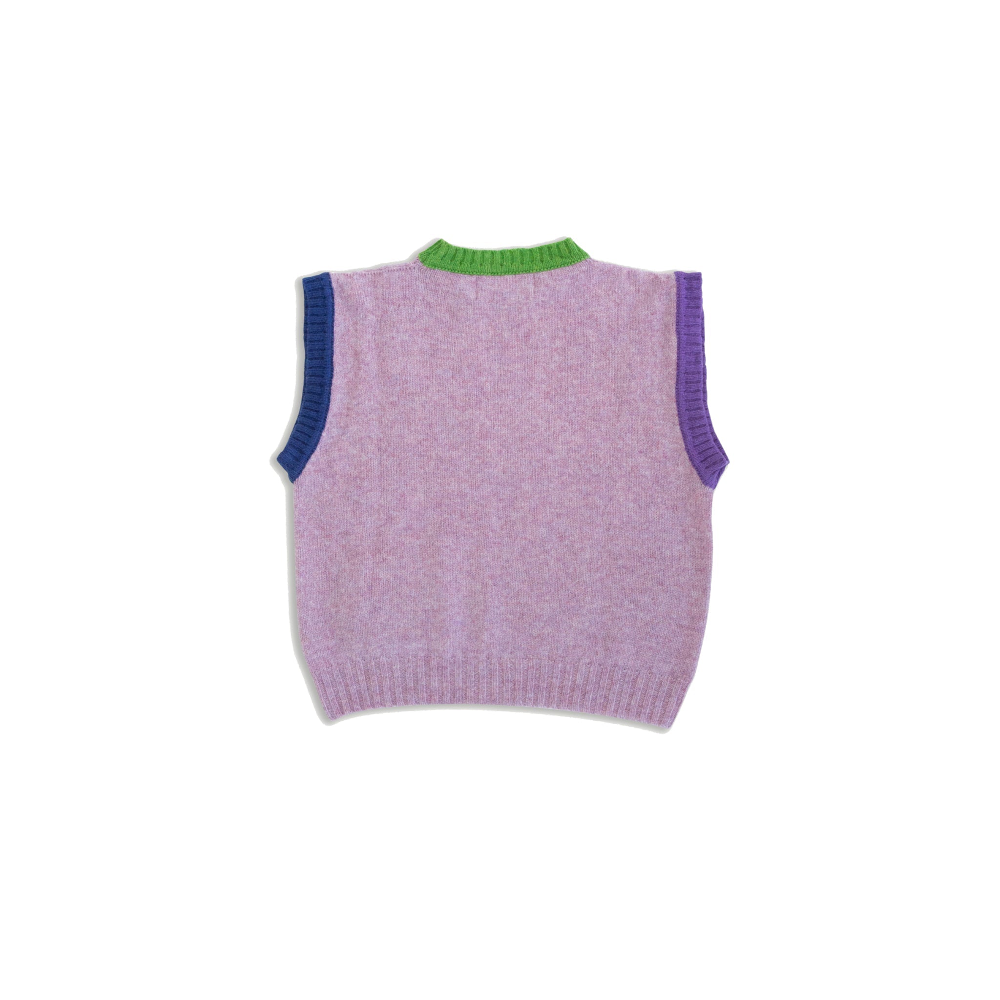 La Fetiche Judy Crewneck Vest - Lilac-La Fetiche Archive-W2 Store