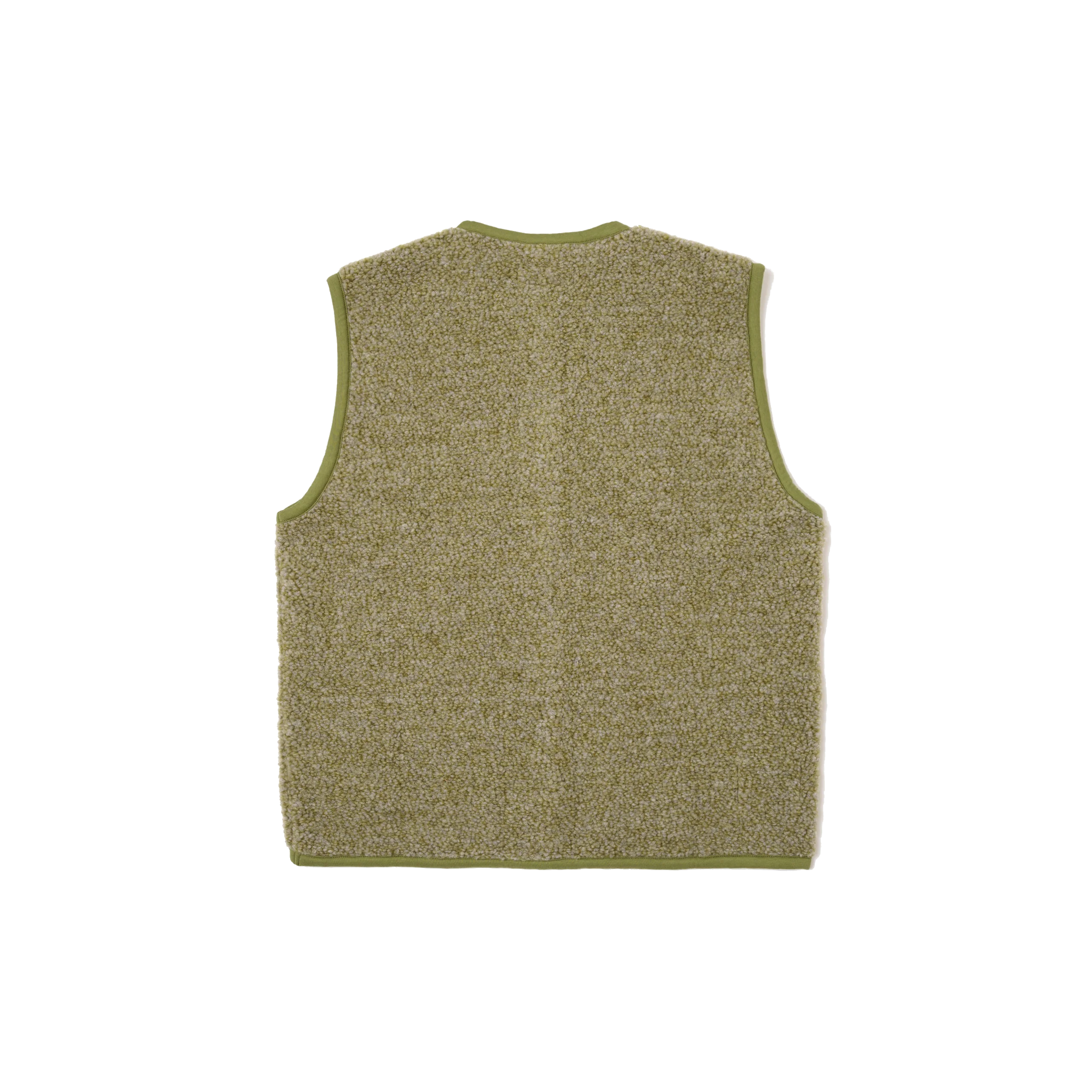 Lancaster Gilet Alvar Fleece - Light Olive-Universal Works-W2 Store