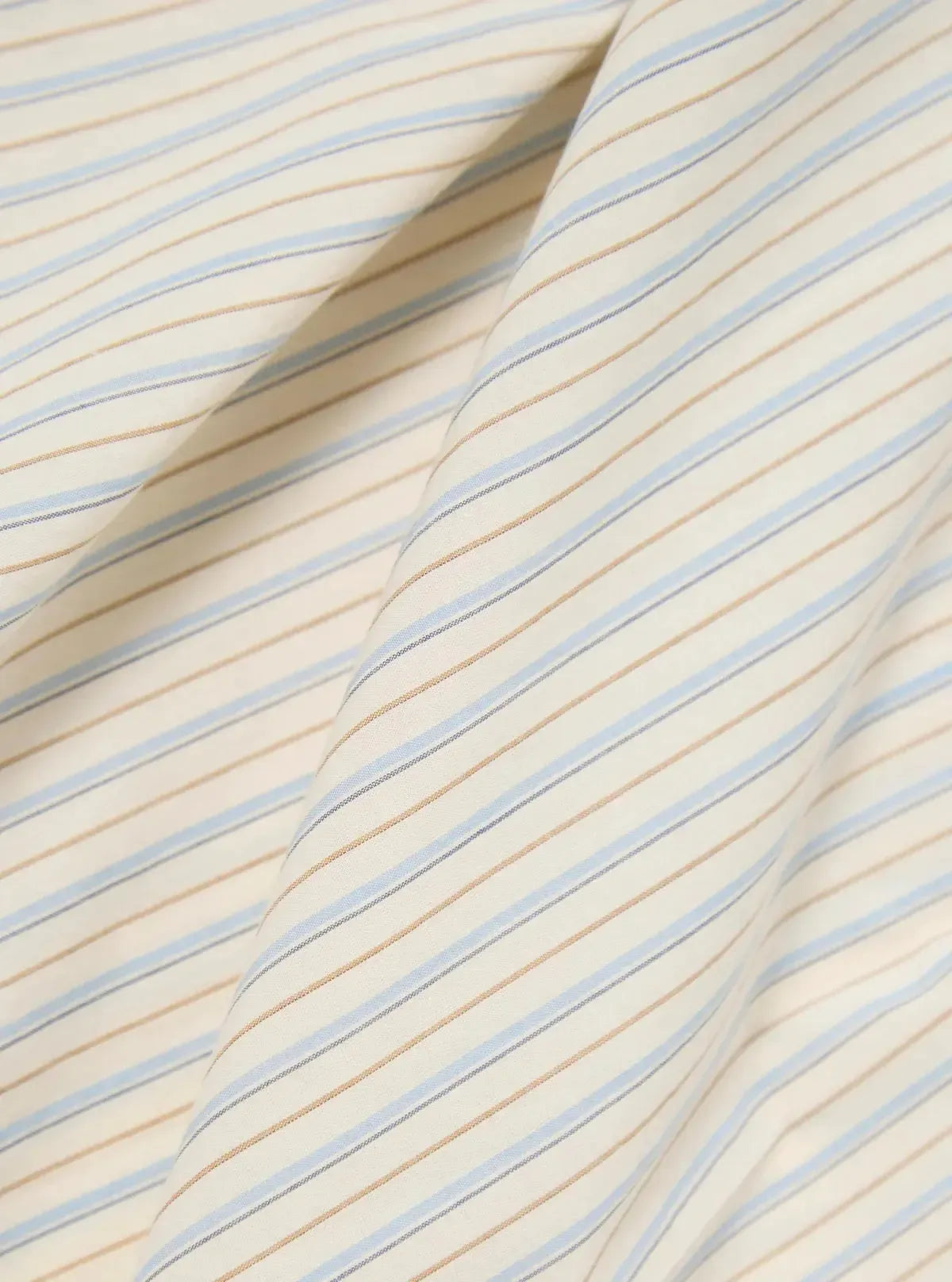 Lazy Day Shirt Pop Stripe One - Ecru-Universal Works-W2 Store
