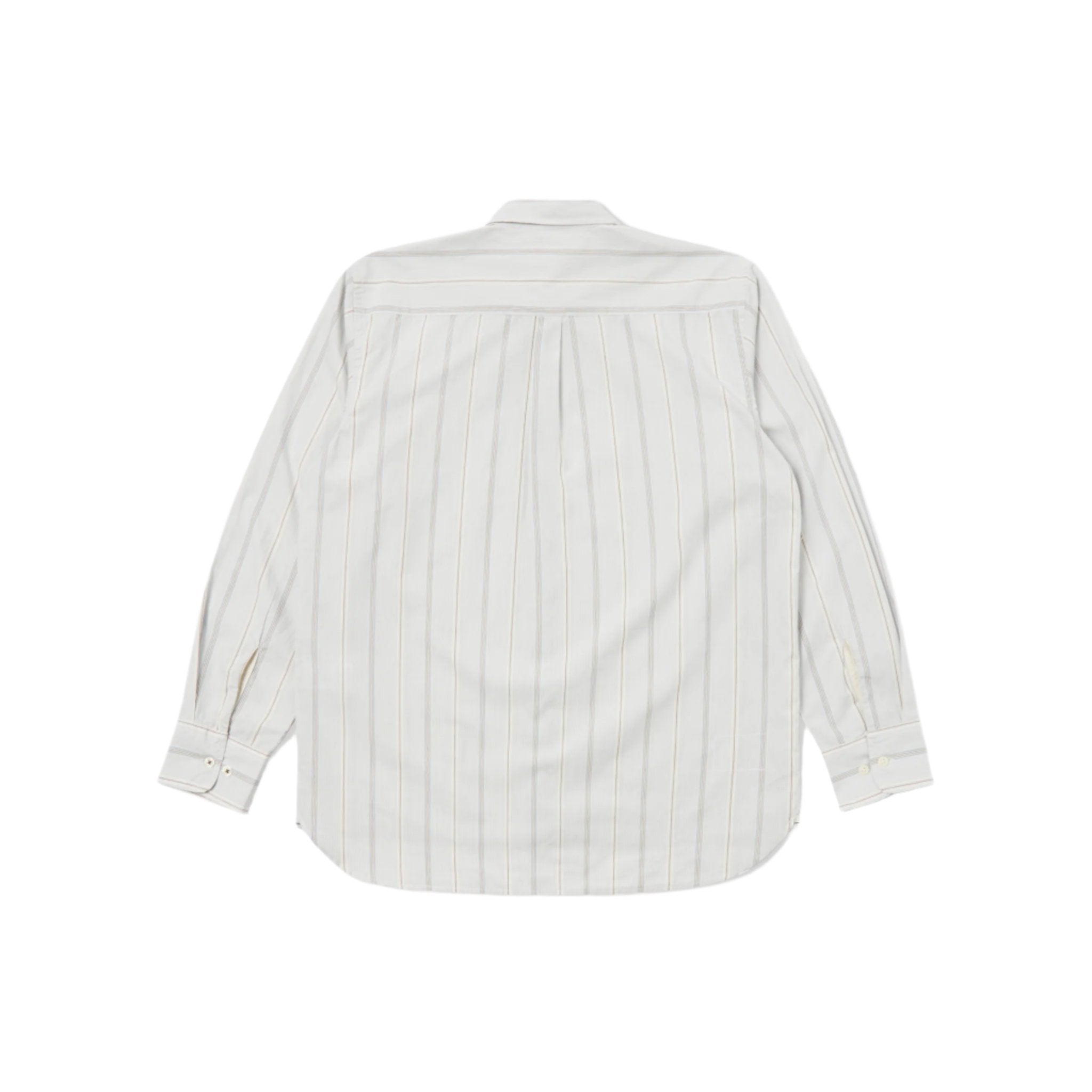 Lazy Day Shirt Sydney Stripe - Ecru-Universal Works-W2 Store