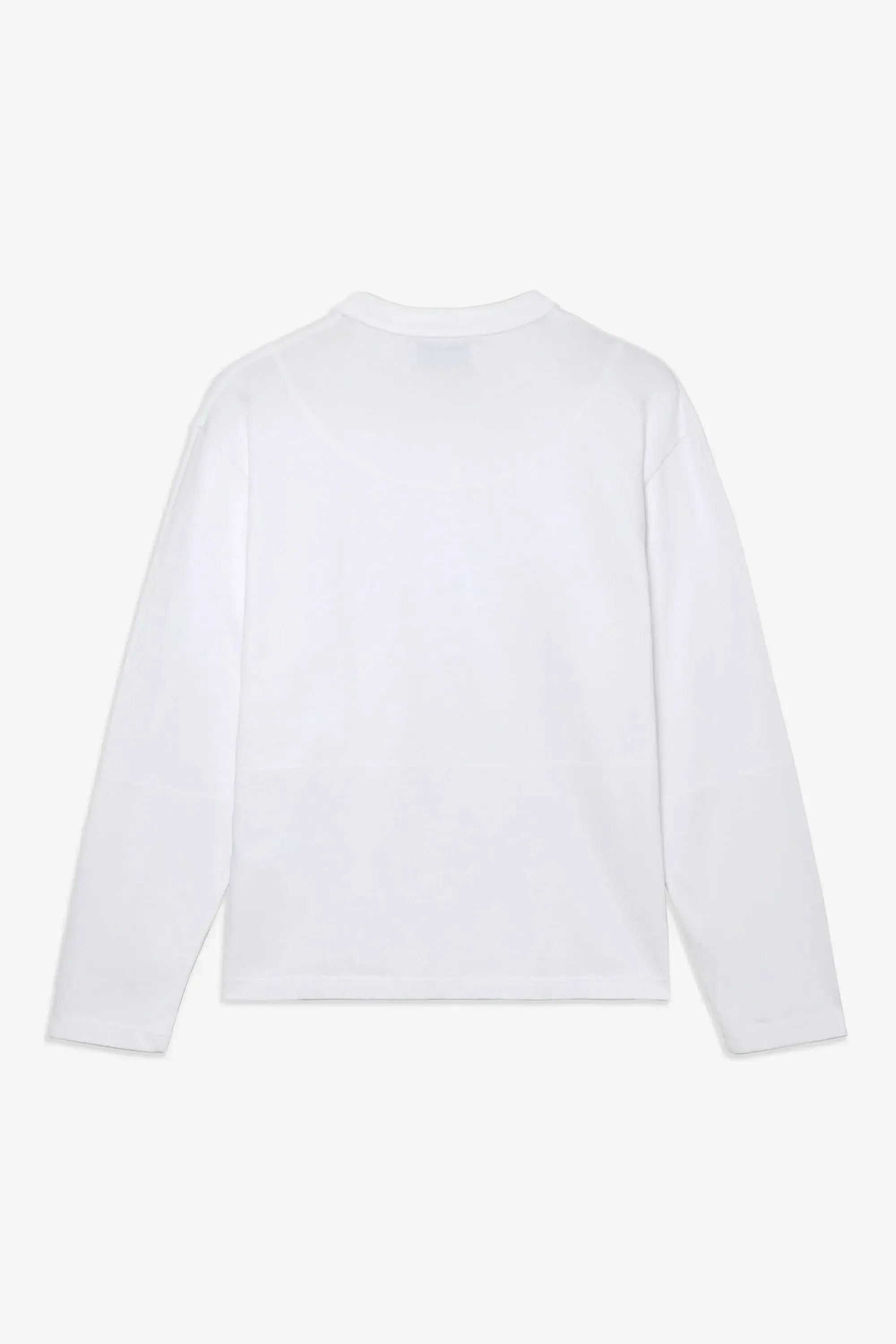 Long Sleeve Cross Stitch T-Shirt - White-Sage Nation-W2 Store