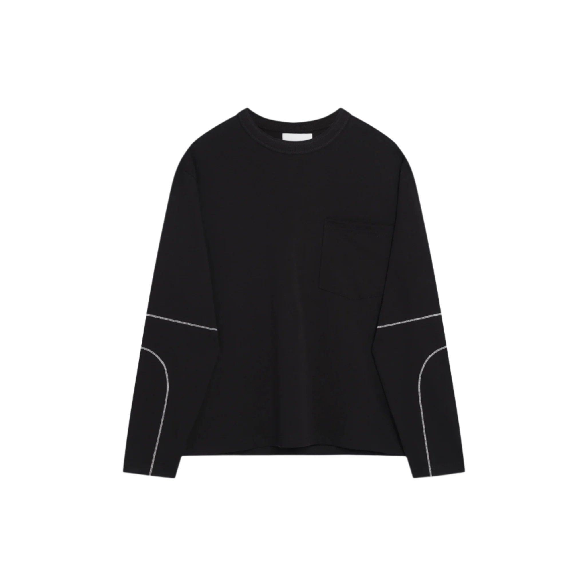 Long Sleeve Lock Tee - Black-Sage Nation-W2 Store