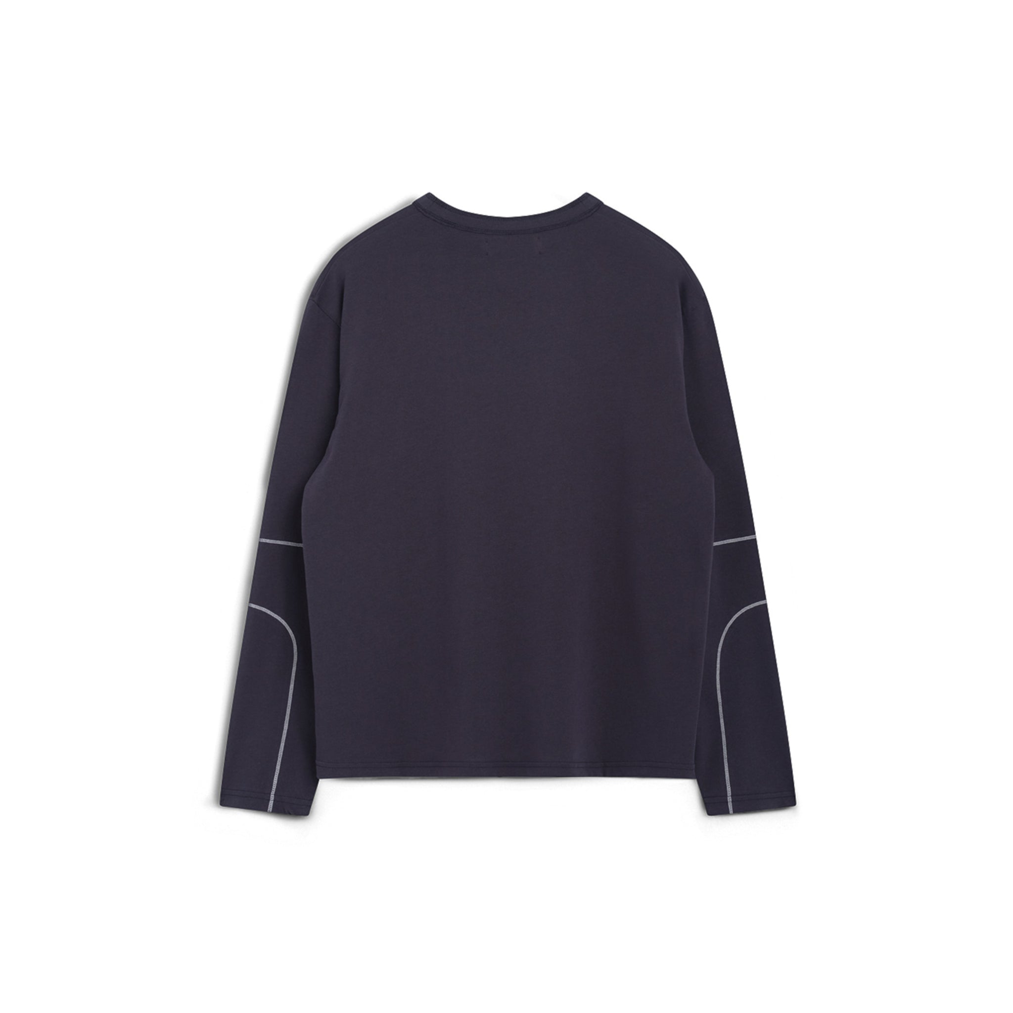 Long Sleeve Lock Tee - Navy-Sage Nation-W2 Store