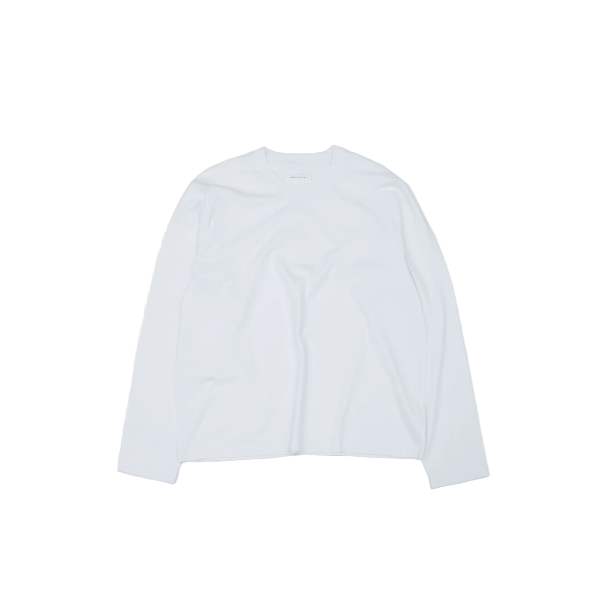 Long Sleeve Seam Tee Organic - White-Berner Kühl-W2 Store