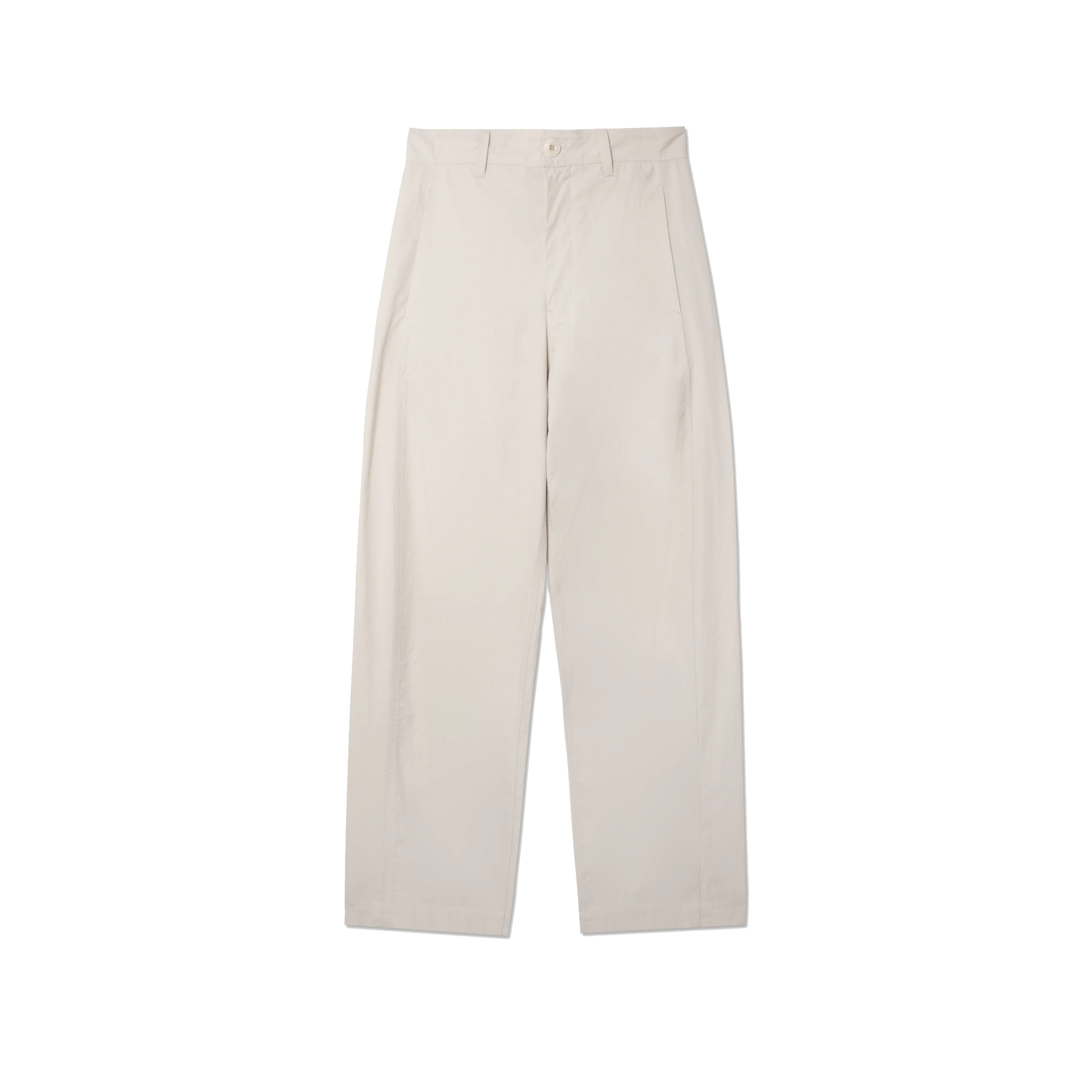 Mainichi Trouser Cotton Broad Cloth - Ivory-Sage Nation-W2 Store