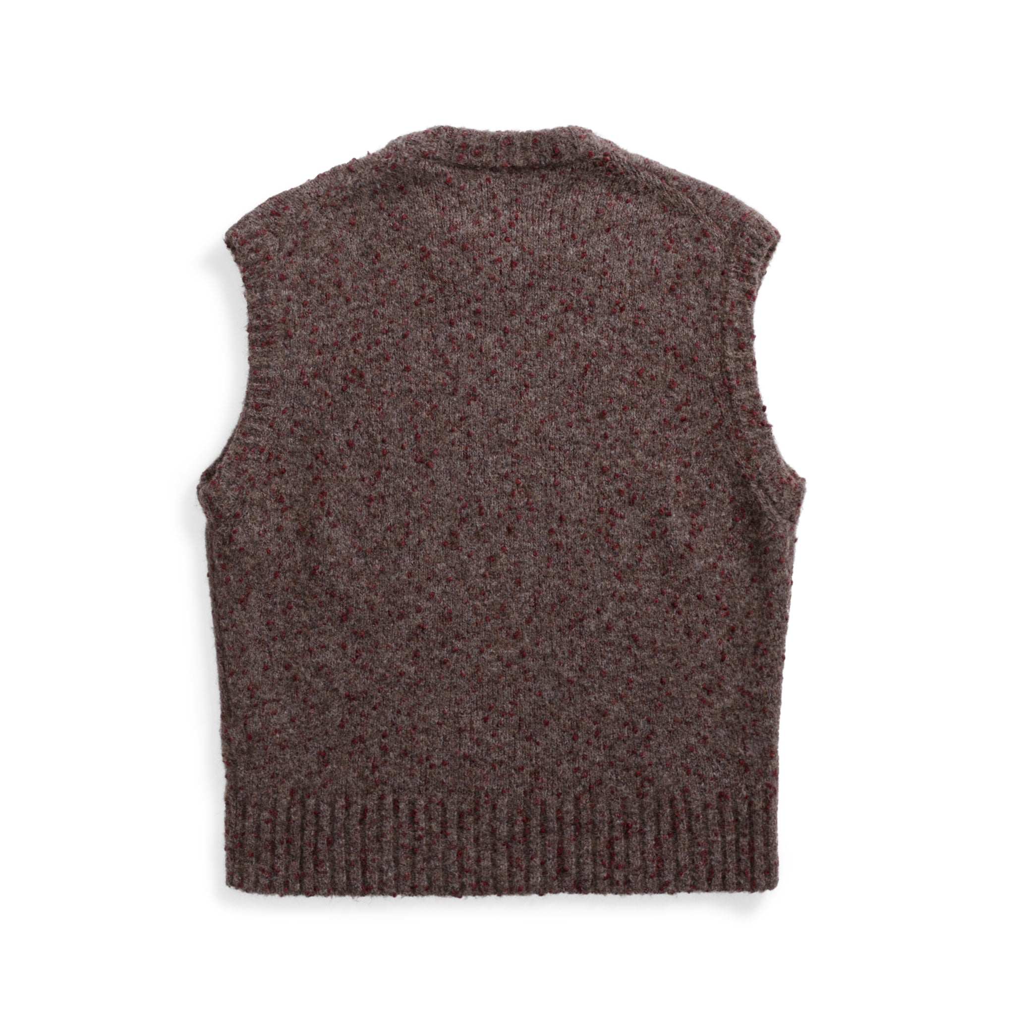 Manfred Tweed Vest - Burgundy-Norse Projects-W2 Store