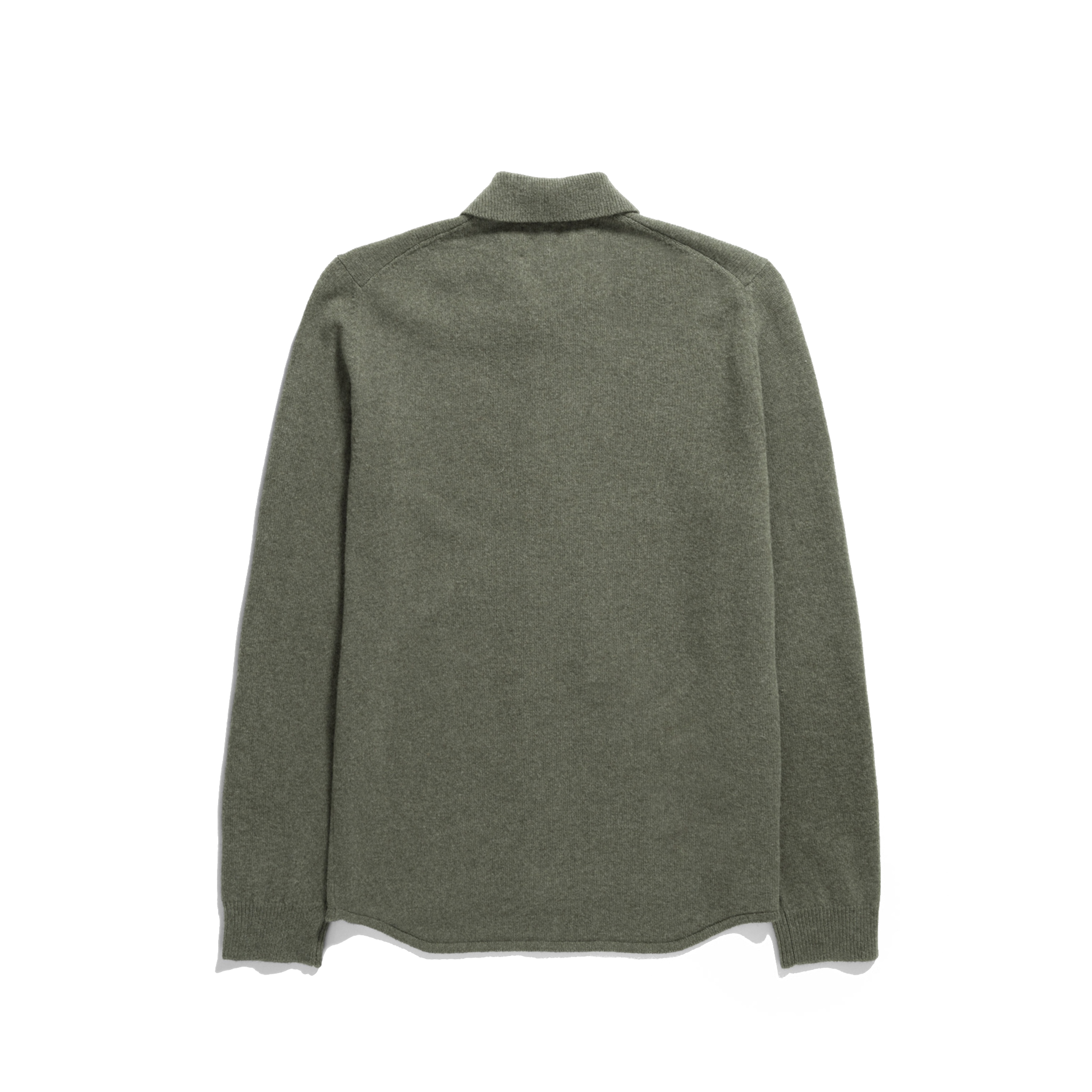 Martin Merino Lambswool Shirt - Ivy Green-Norse Projects-W2 Store