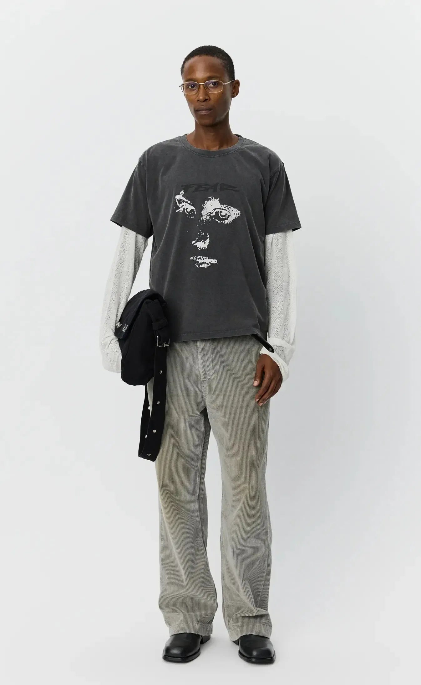 Merch Tee - Dark Grey-mfpen-W2 Store