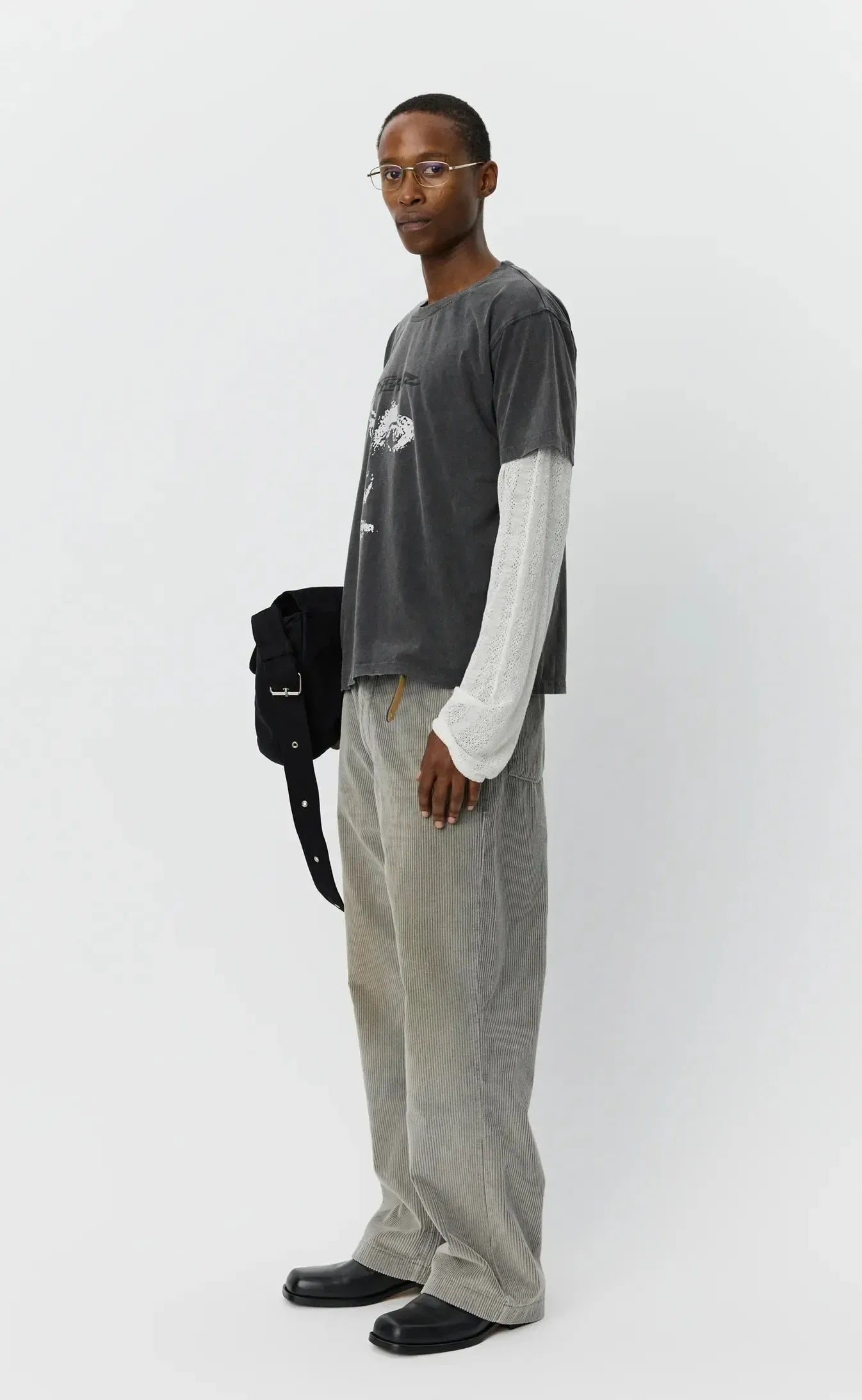 Merch Tee - Dark Grey-mfpen-W2 Store