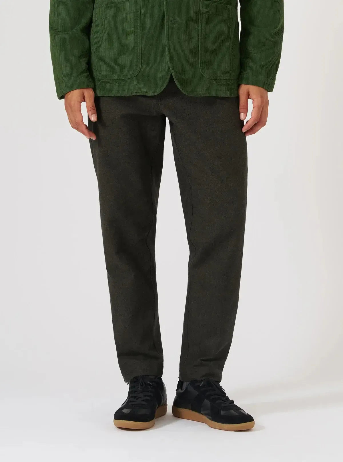 Military Chino Lucca Suiting - Olive-Universal Works-W2 Store