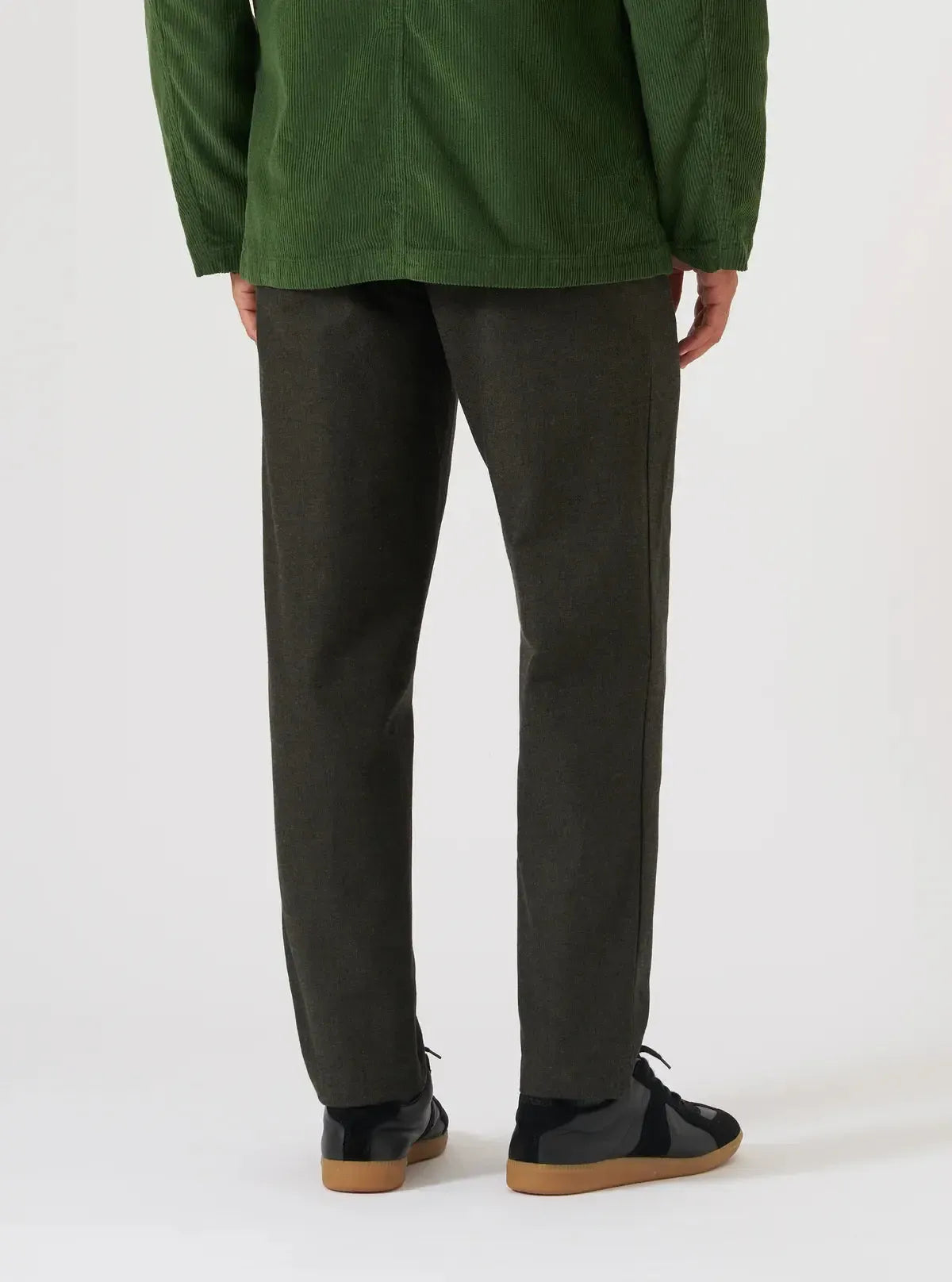 Military Chino Lucca Suiting - Olive-Universal Works-W2 Store