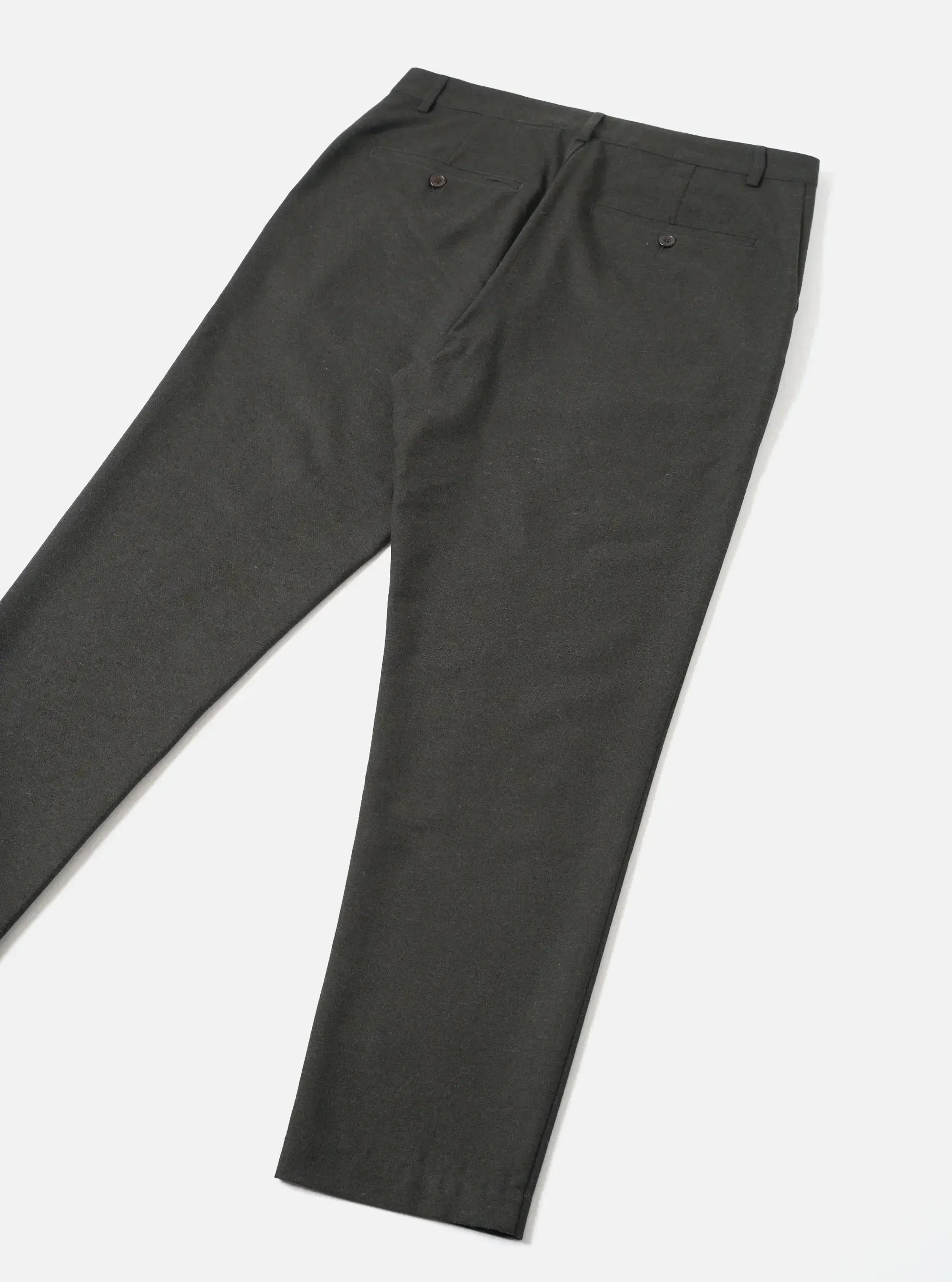 Military Chino Recycled Italian Tweed - Olive-Universal Works-W2 Store