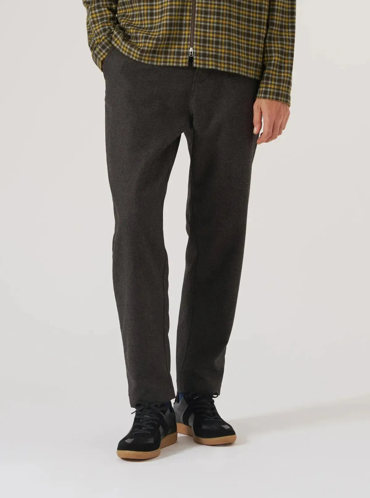 Military Chino Upcycled It Tweed - Brown-Universal Works-W2 Store