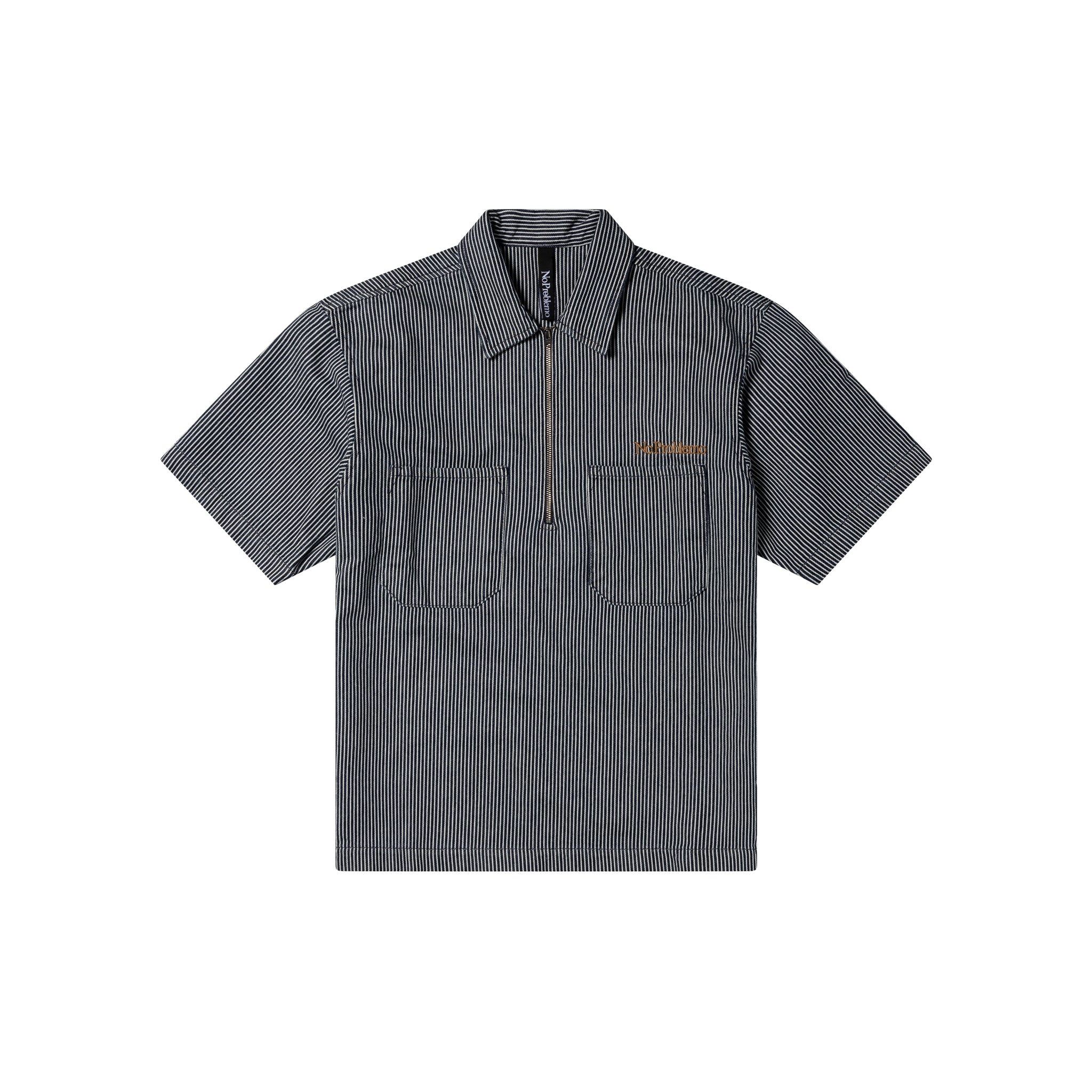 Mini Problemo Short Sleeve Work Shirt - Denim-No Problemo-W2 Store