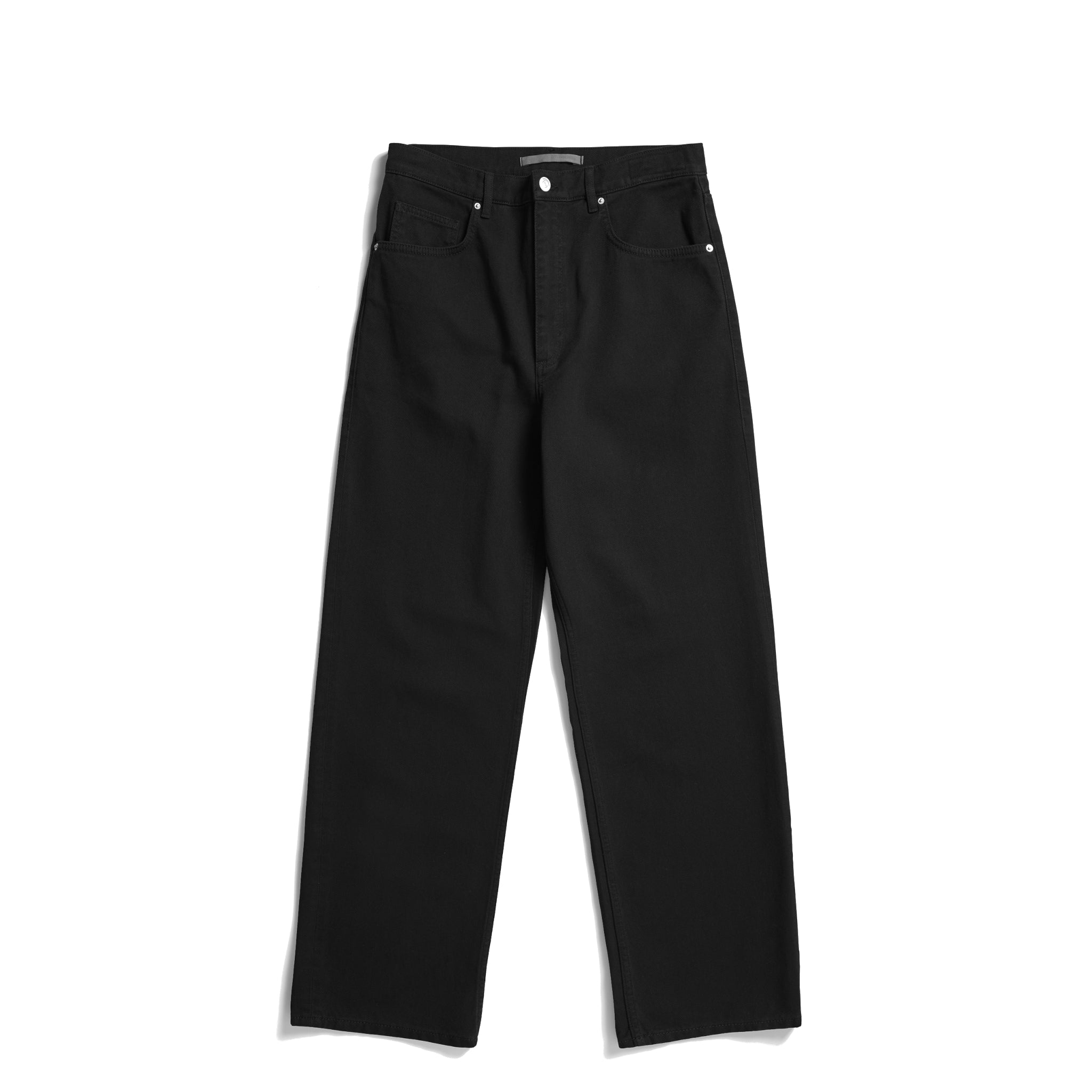 Mogens Relaxed 5 Pocket Heavy Twill - Black-Norse Projects-W2 Store